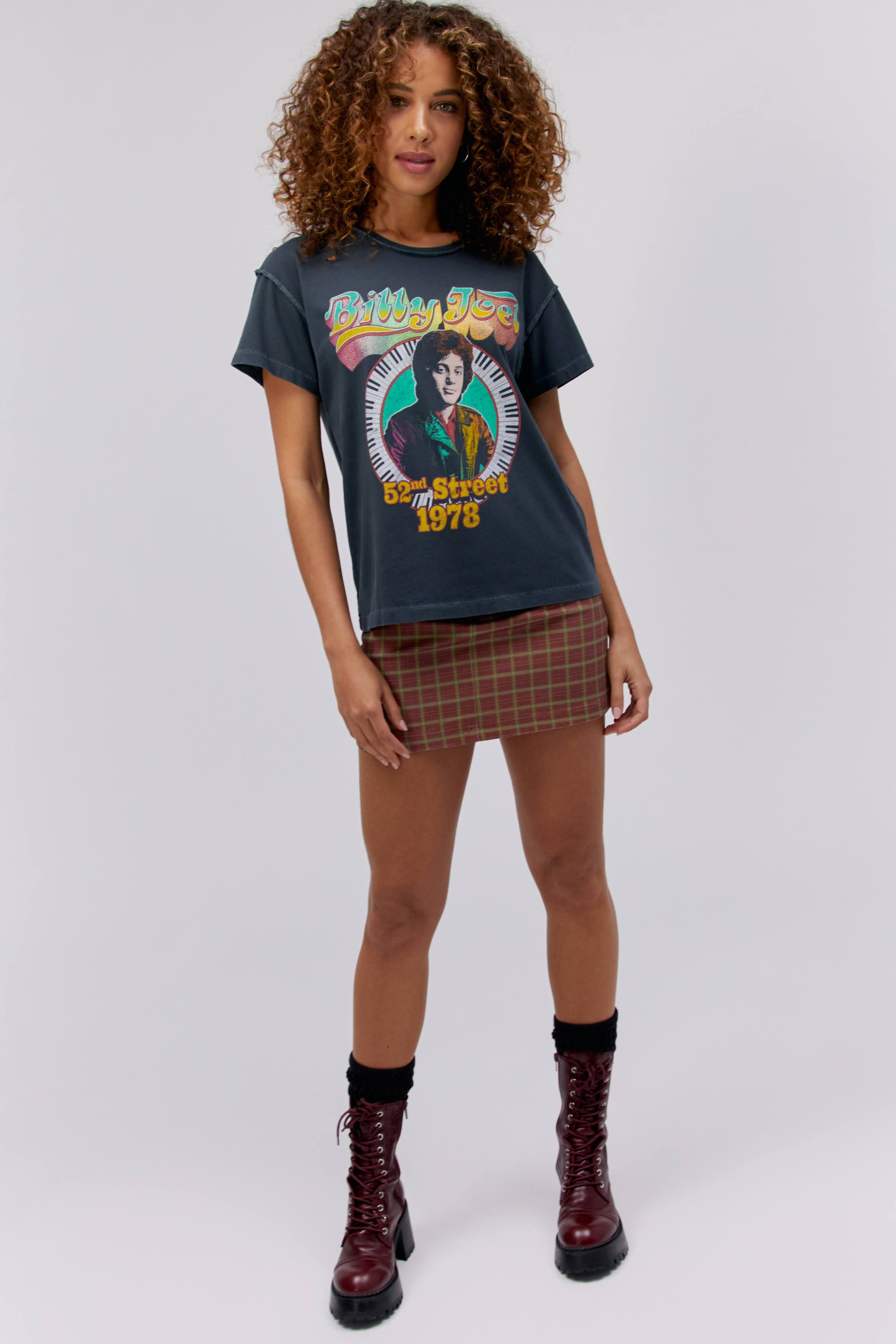 Billy Joel 1978 Reverse Tour Tee sold by Daydreamer product image thumbnail 3