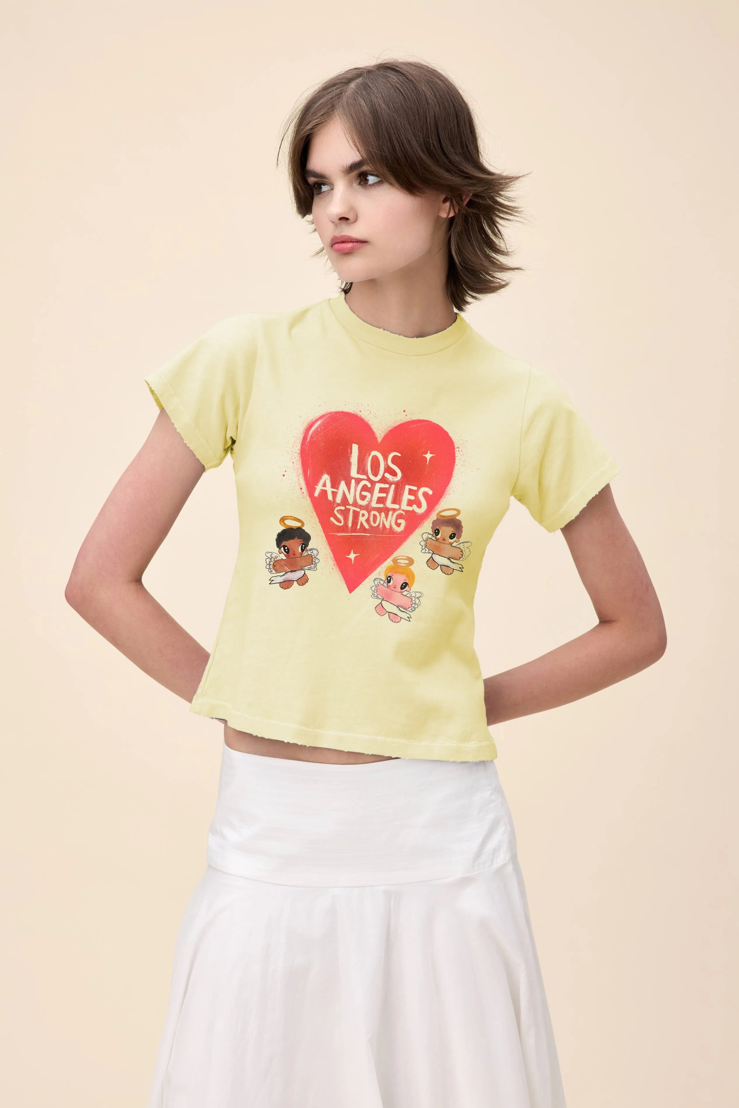 Los Angeles Strong Vintage Tee sold by Daydreamer product image thumbnail 4