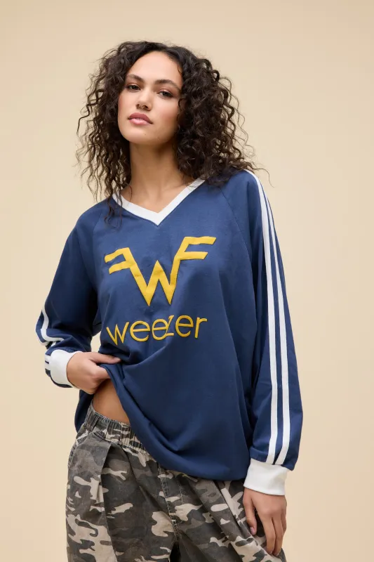 Weezer Logo Club Long Sleeve sold by Daydreamer