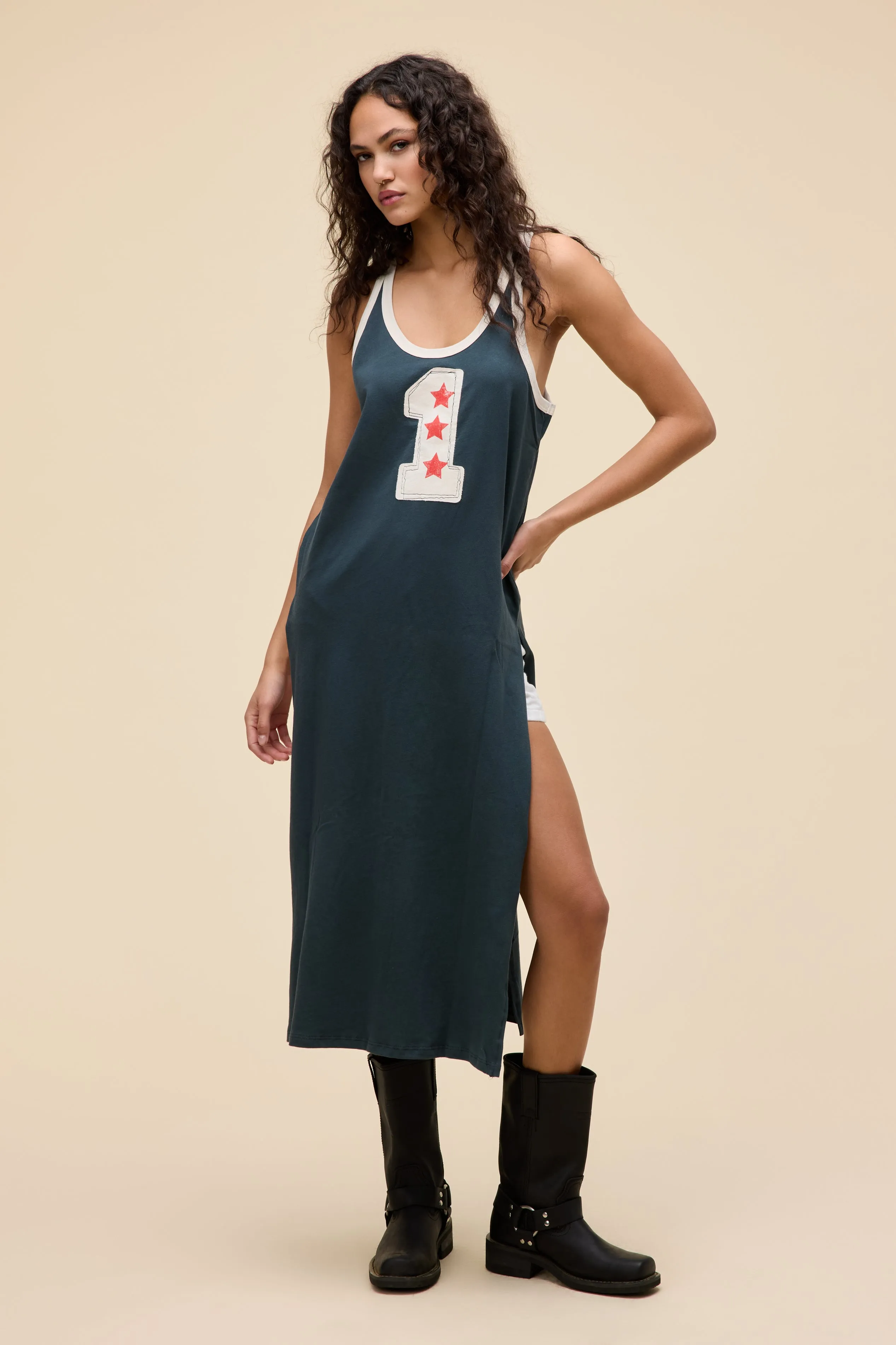 One Starry Maxi Tank Dress sold by Daydreamer