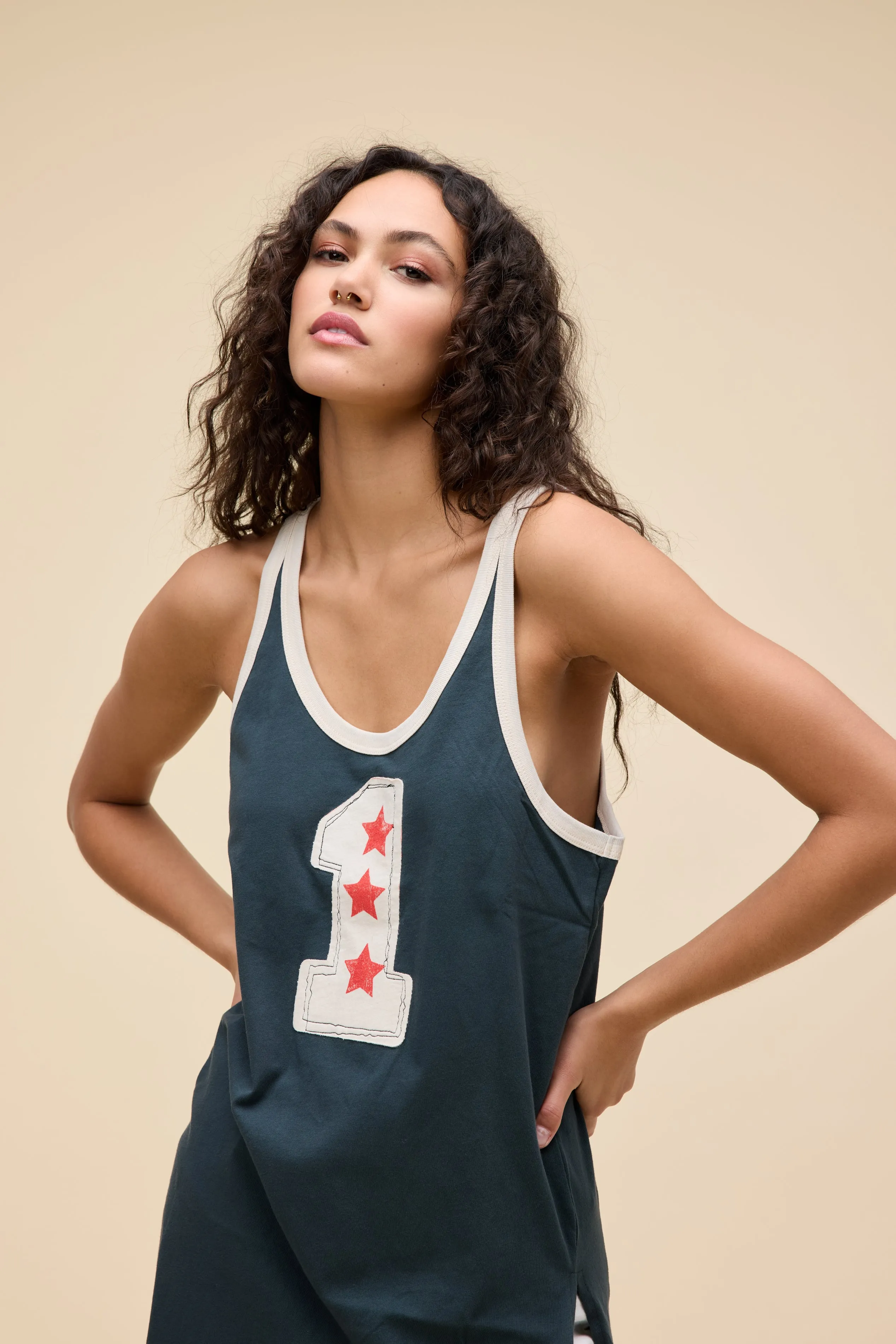 One Starry Maxi Tank Dress sold by Daydreamer product image thumbnail 4