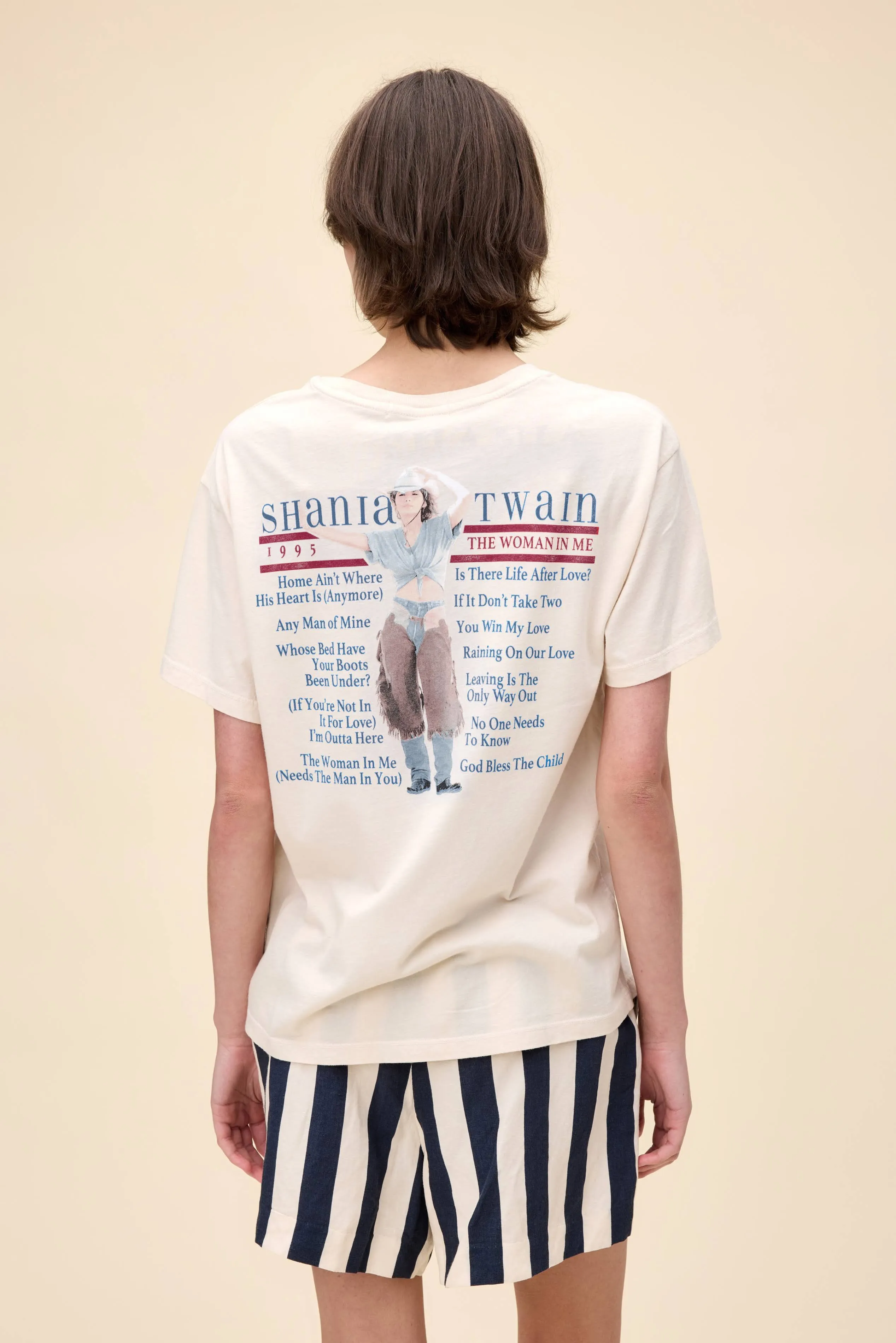 Shania Twain The Woman in Me Boyfriend Tee sold by Daydreamer product image thumbnail 2