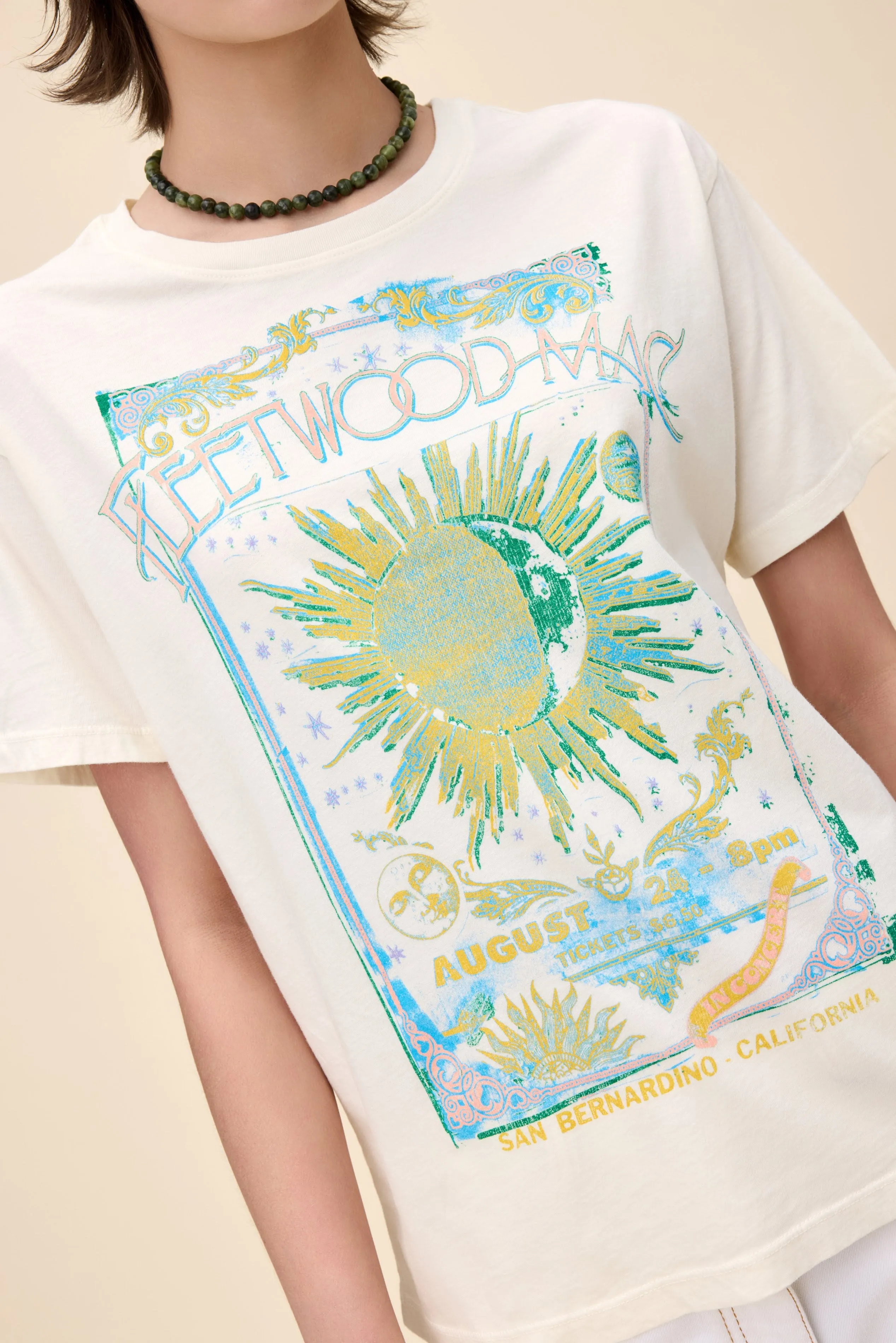 Fleetwood Mac Dreams Boyfriend Tee sold by Daydreamer product image thumbnail 2