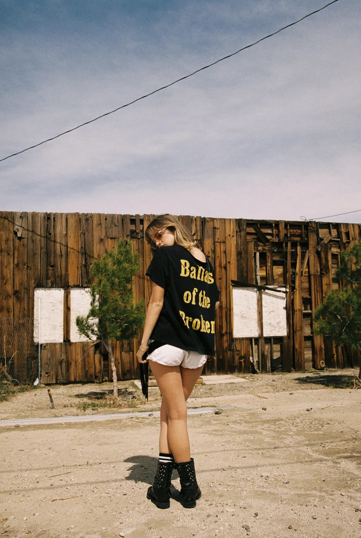 Jelly Roll Son of a Sinner Off-The-Shoulder Tee sold by Daydreamer product image thumbnail 2