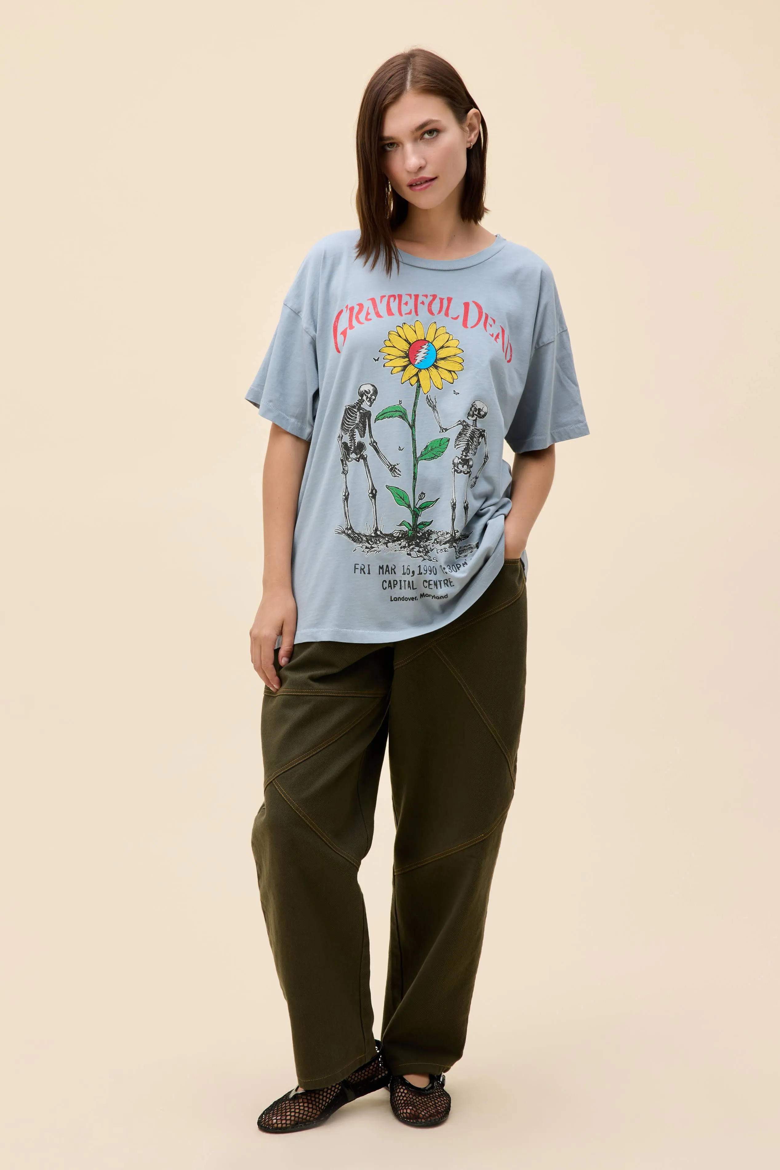 Grateful Dead Daisy Merch Tee sold by Daydreamer product image thumbnail 4