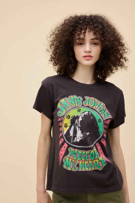 Janis Joplin Piece of My Heart Tour Tee sold by Daydreamer