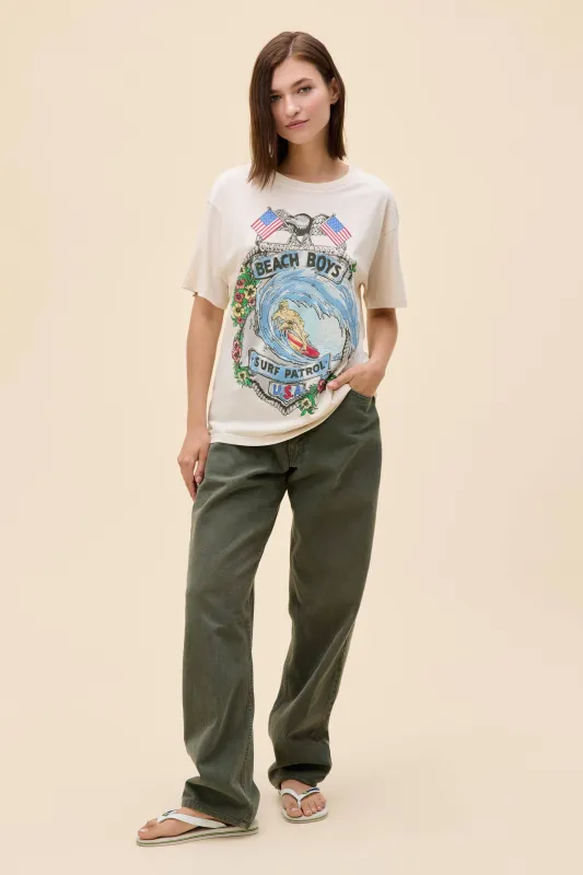 The Beach Boys Surf Patrol Boyfriend Tee sold by Daydreamer