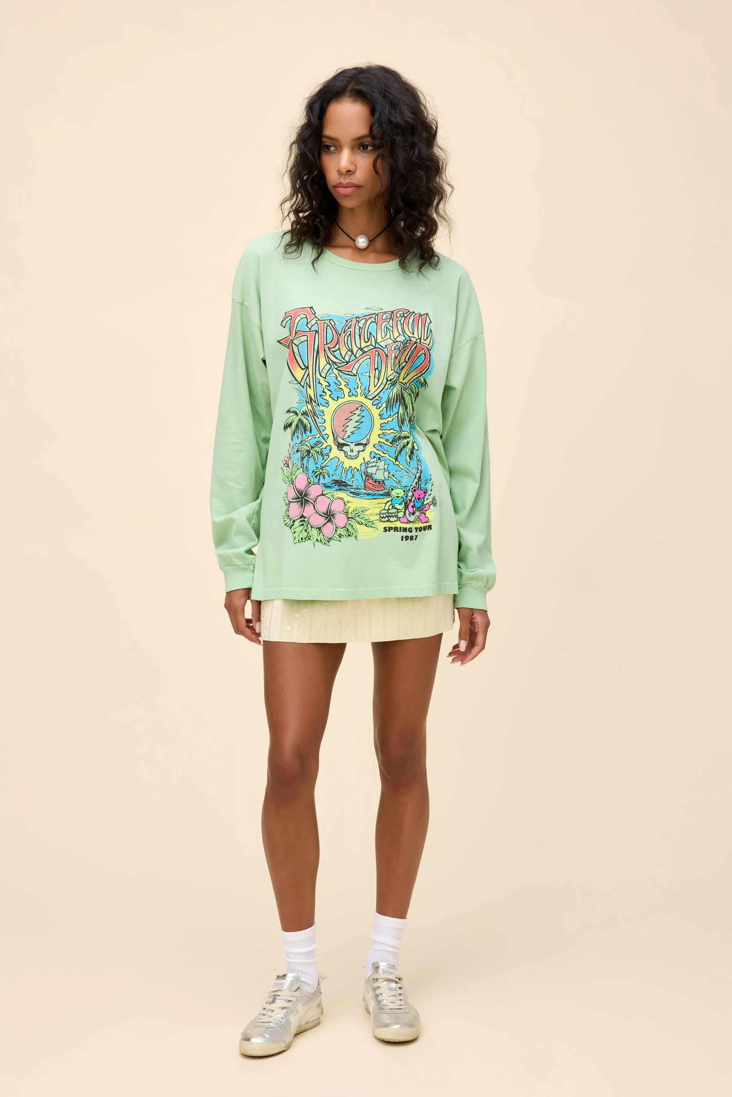 Grateful Dead Spring Tour 1987 Merch Long Sleeve sold by Daydreamer product image thumbnail 5