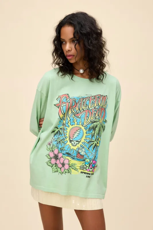 Grateful Dead Spring Tour 1987 Merch Long Sleeve sold by Daydreamer
