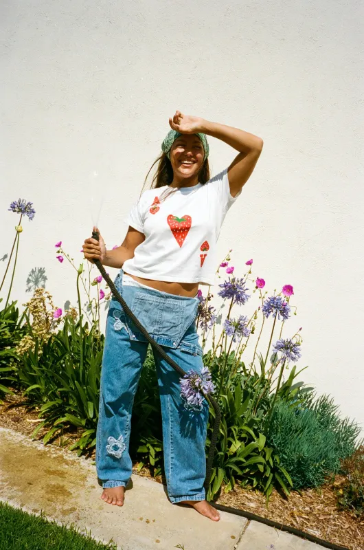 Ace of Strawberries Solo Tee made by Daydreamer