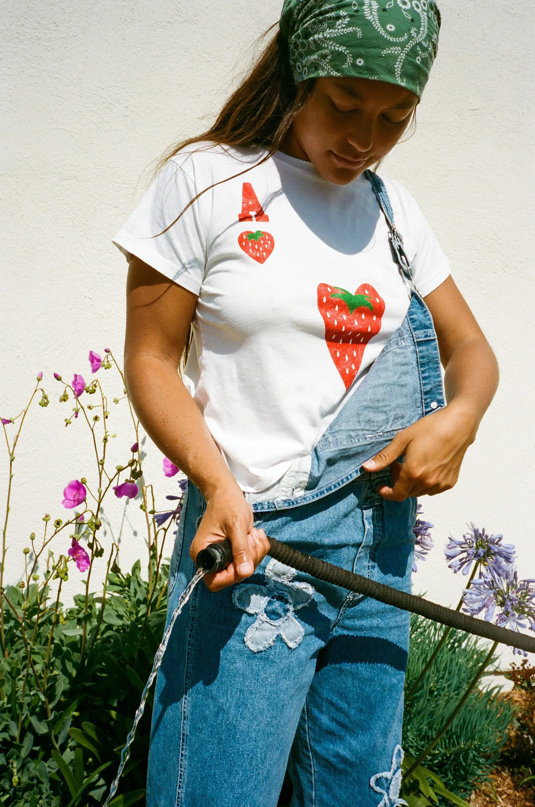 Ace of Strawberries Solo Tee sold by Daydreamer product image thumbnail 2