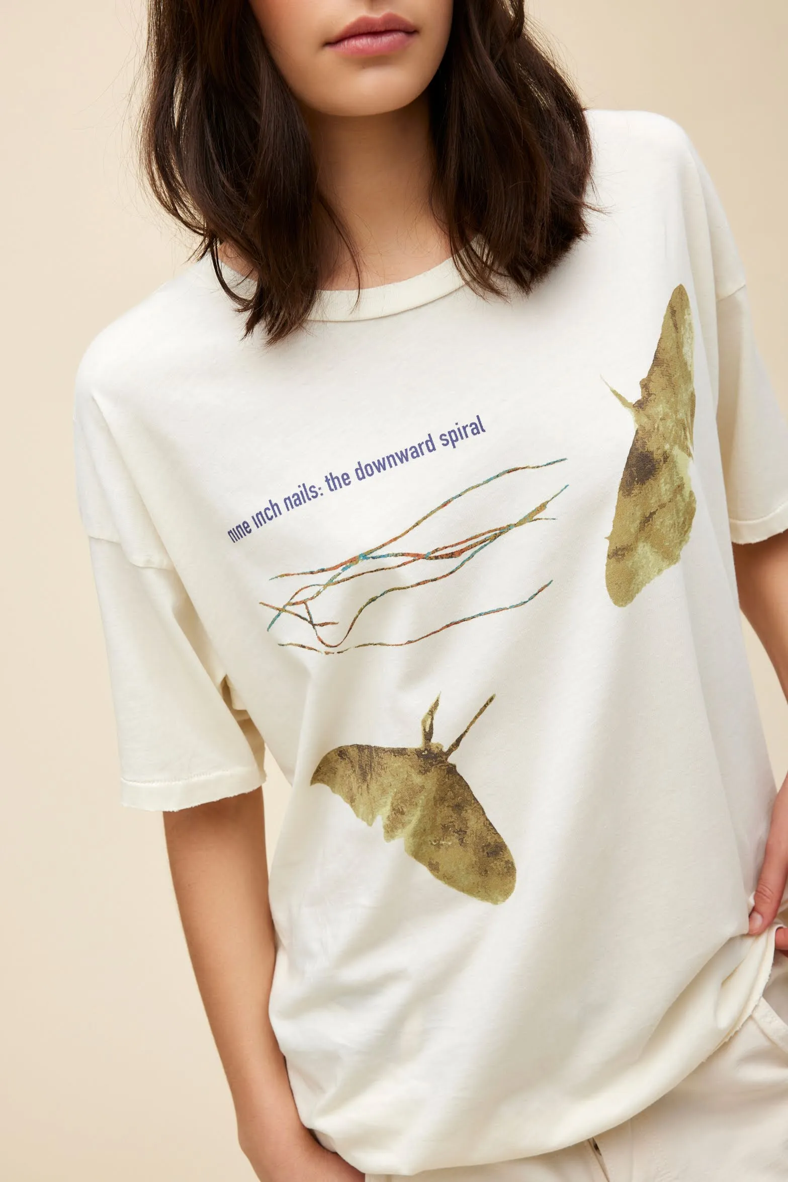 Nine Inch Nails Downward Spiral Merch Tee sold by Daydreamer product image thumbnail 4