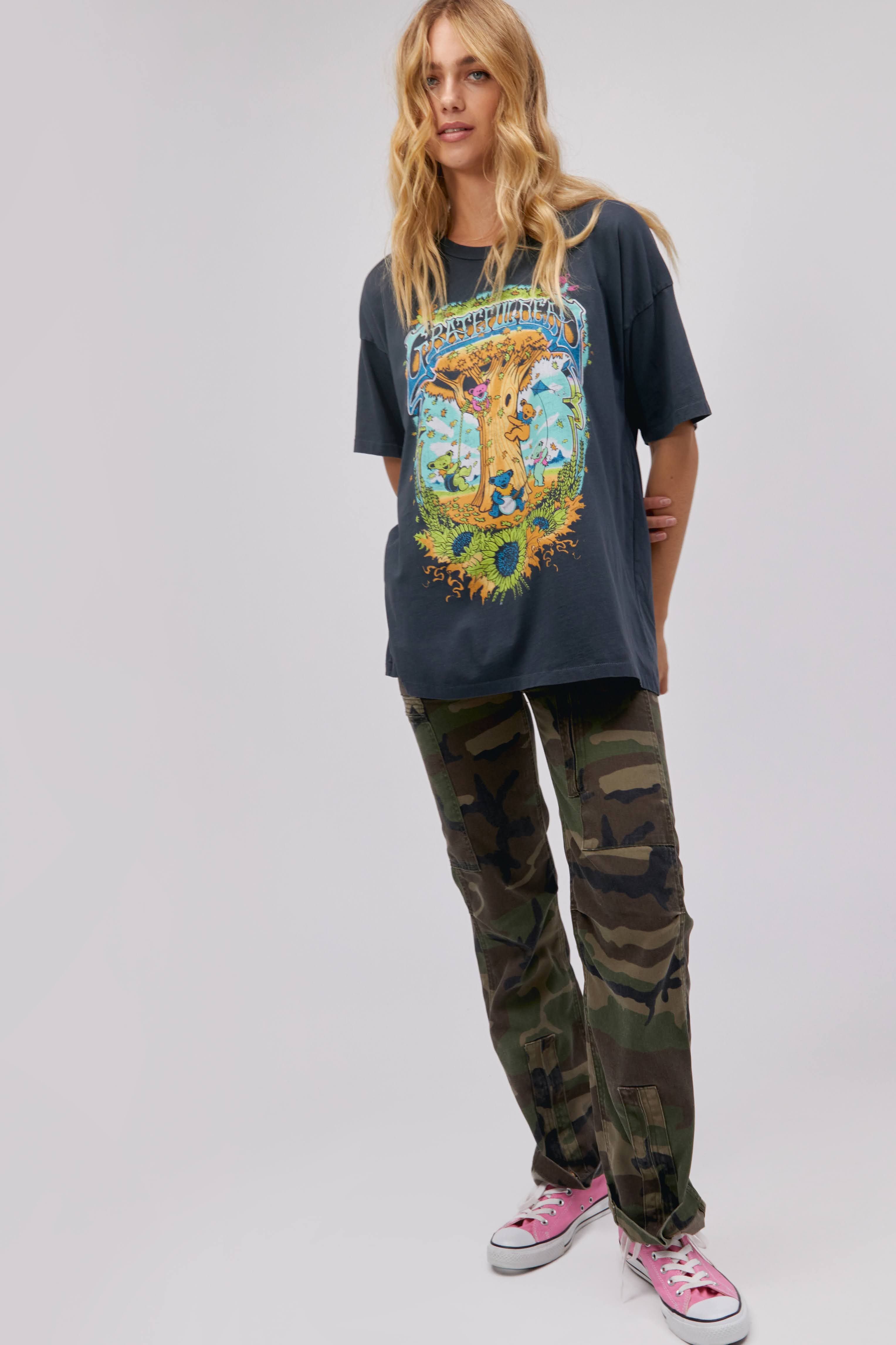 Grateful Dead Autumn Bears Merch Tee in Vintage Black sold by Daydreamer product image thumbnail 3