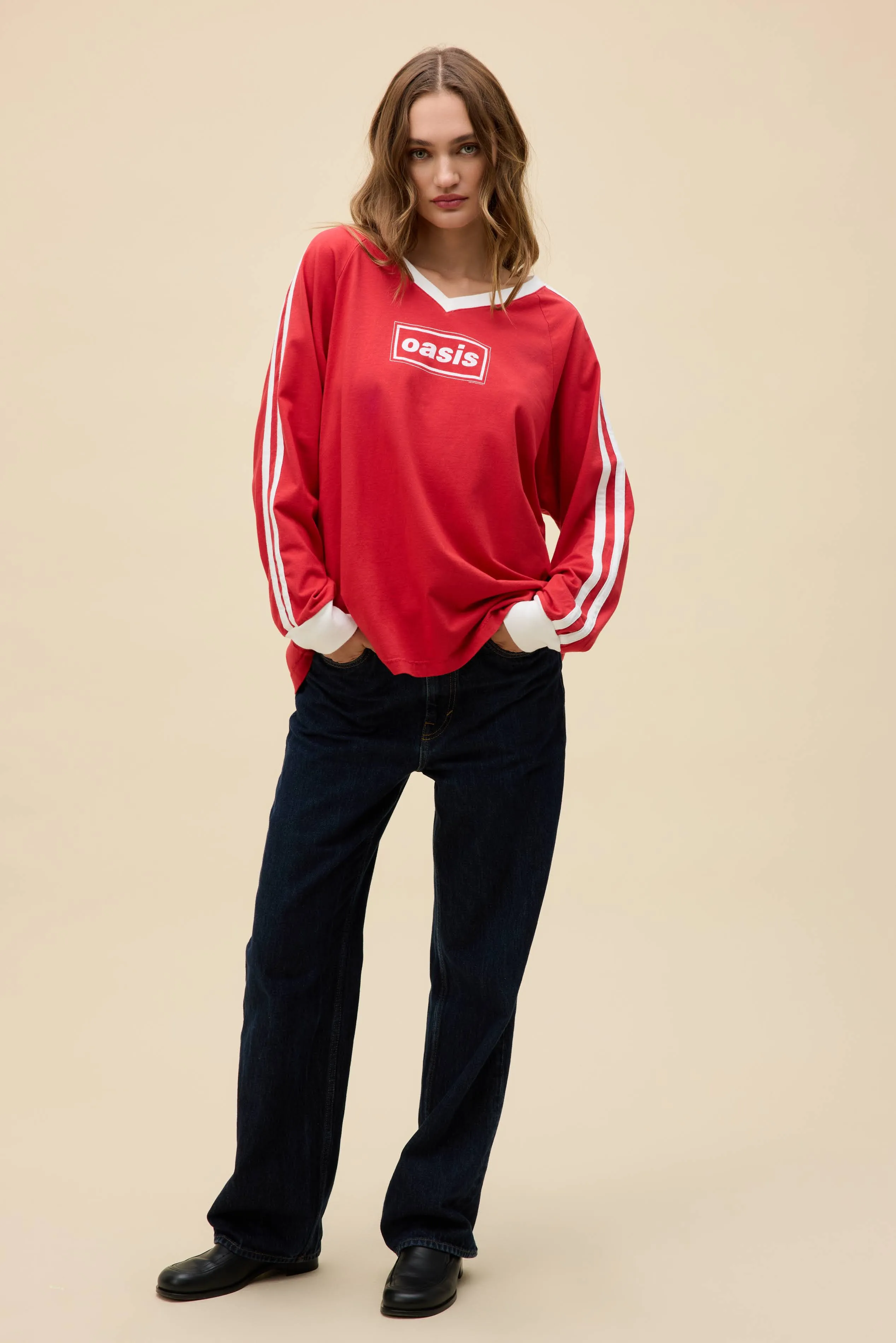 Oasis Box Logo Club Long Sleeve sold by Daydreamer product image thumbnail 4