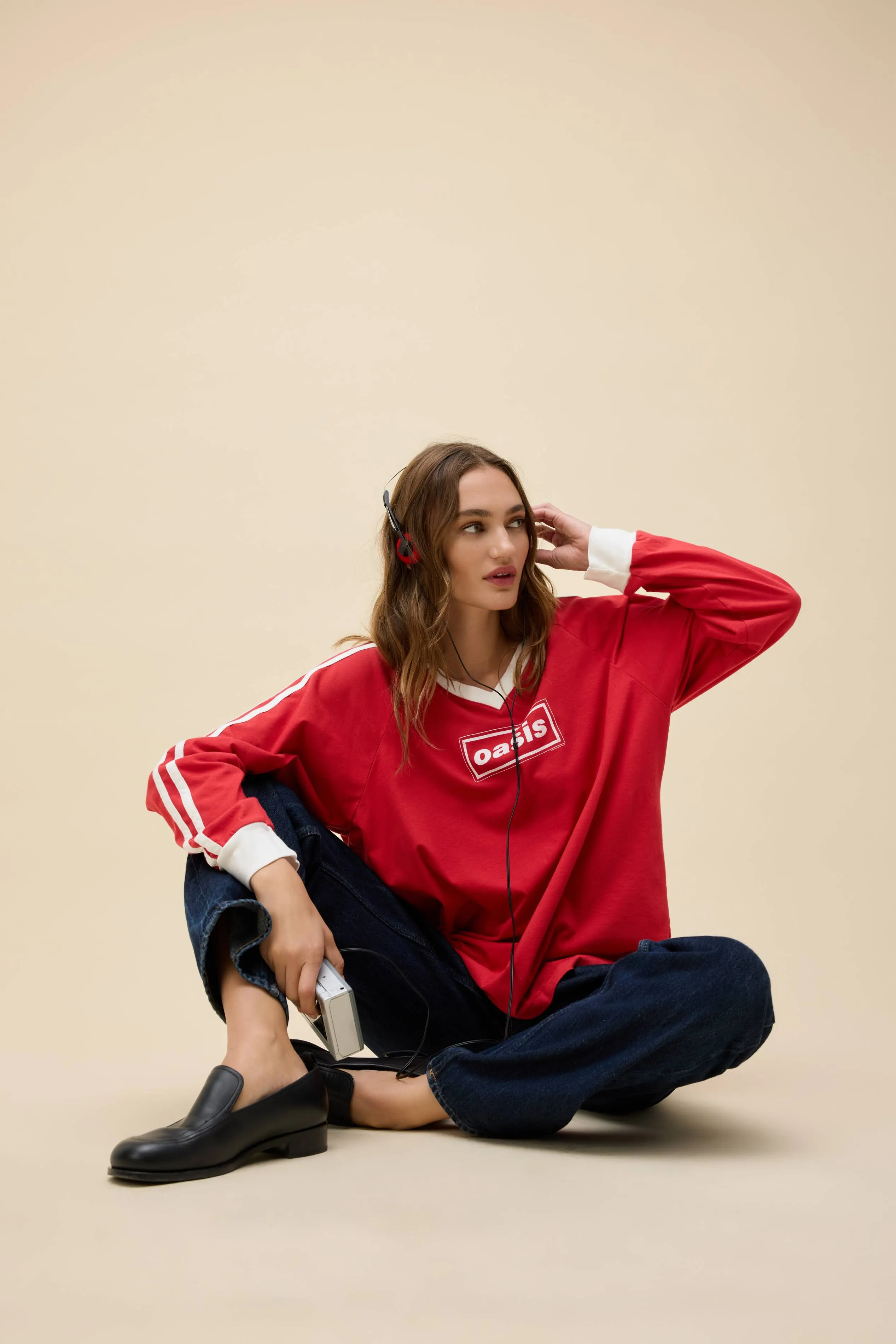 Oasis Box Logo Club Long Sleeve sold by Daydreamer