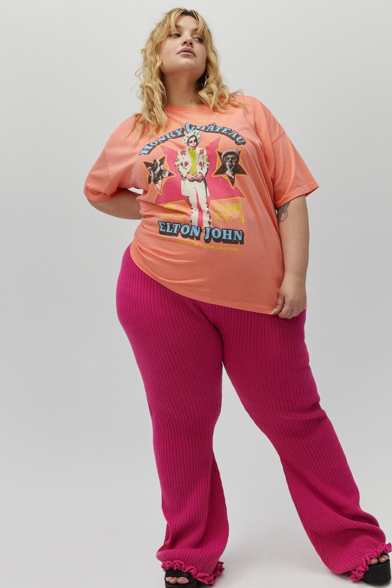 Elton John Honky Chateau Merch Tee ES sold by Daydreamer product image thumbnail 3