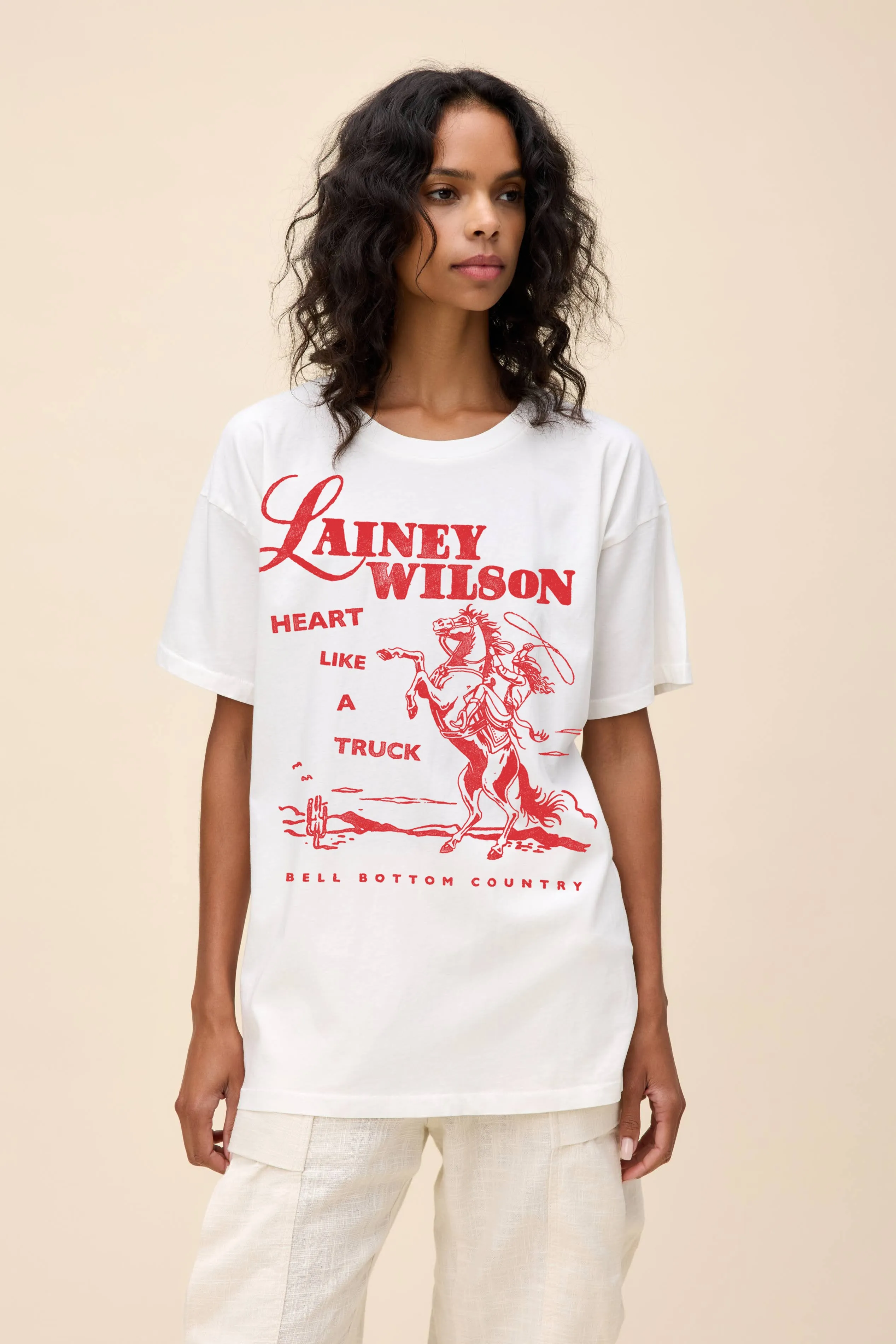 Lainey Wilson Bell Bottom Country Merch Tee sold by Daydreamer
