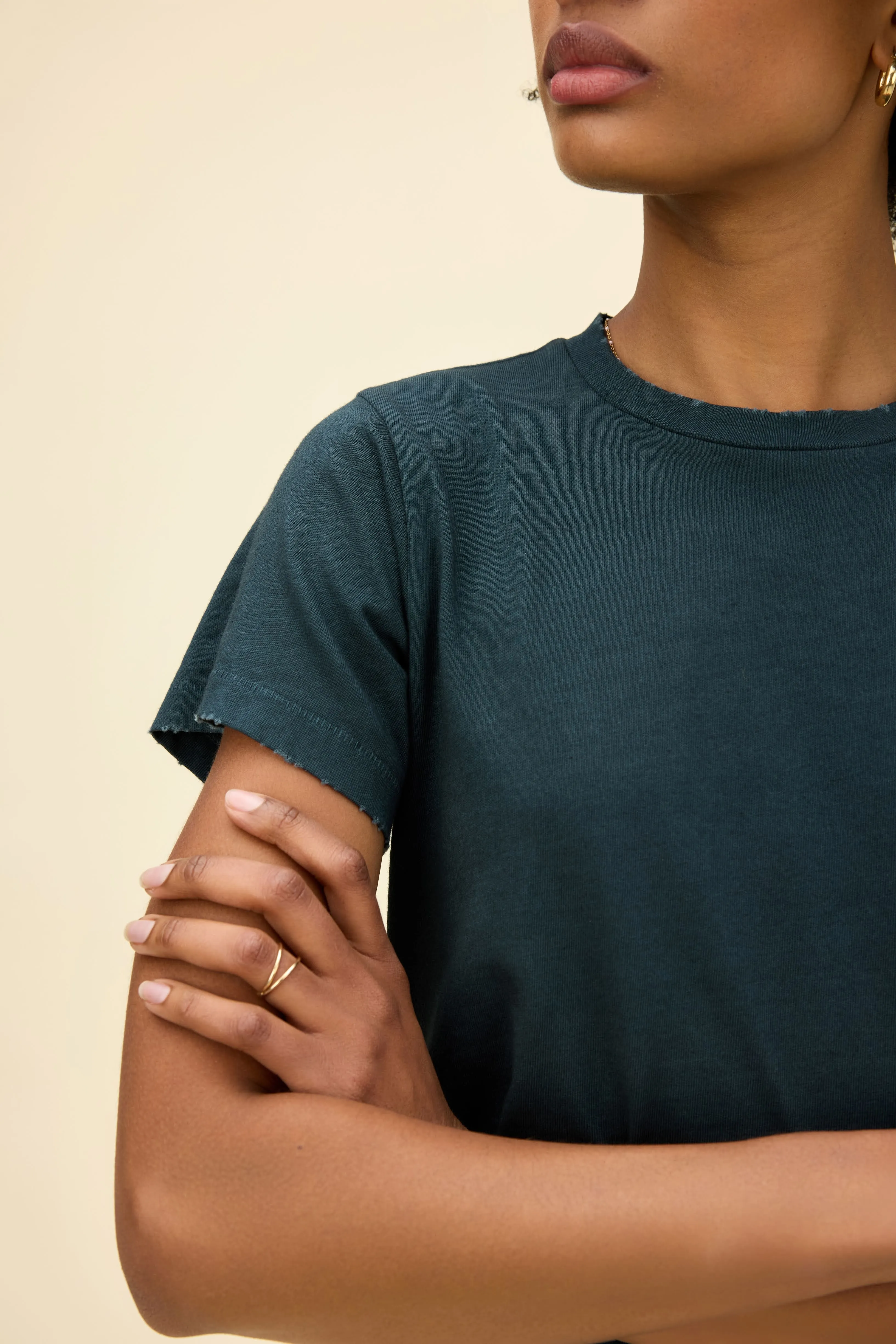 Solid Vintage Tee in Vintage Black sold by Daydreamer product image thumbnail 2