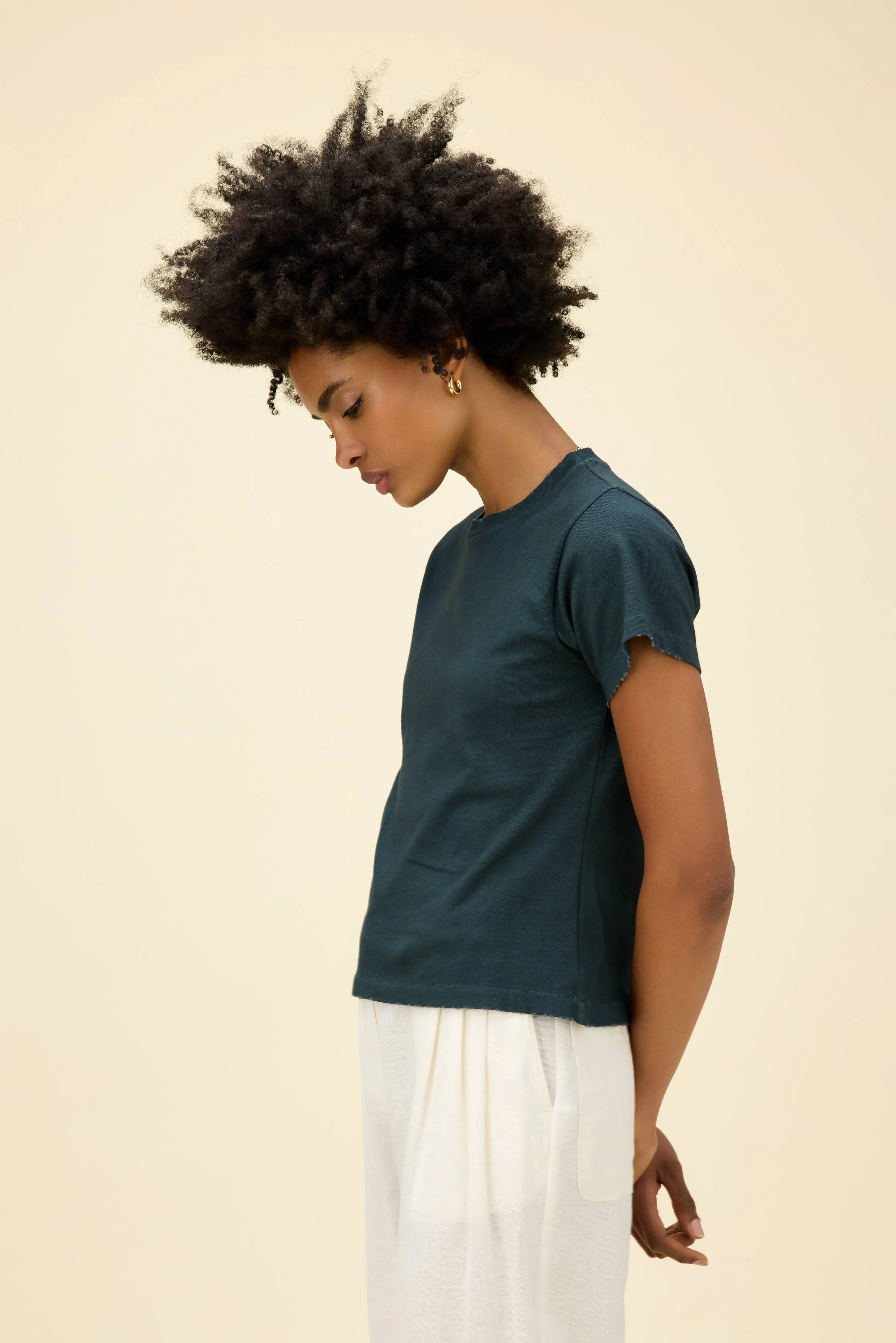 Solid Vintage Tee in Vintage Black sold by Daydreamer product image thumbnail 3