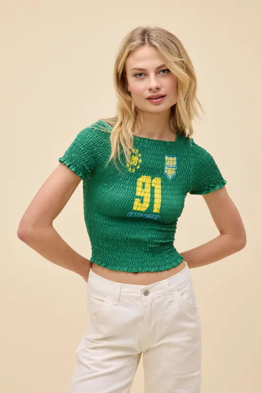 1991 Champs Smocked Tee sold by Daydreamer