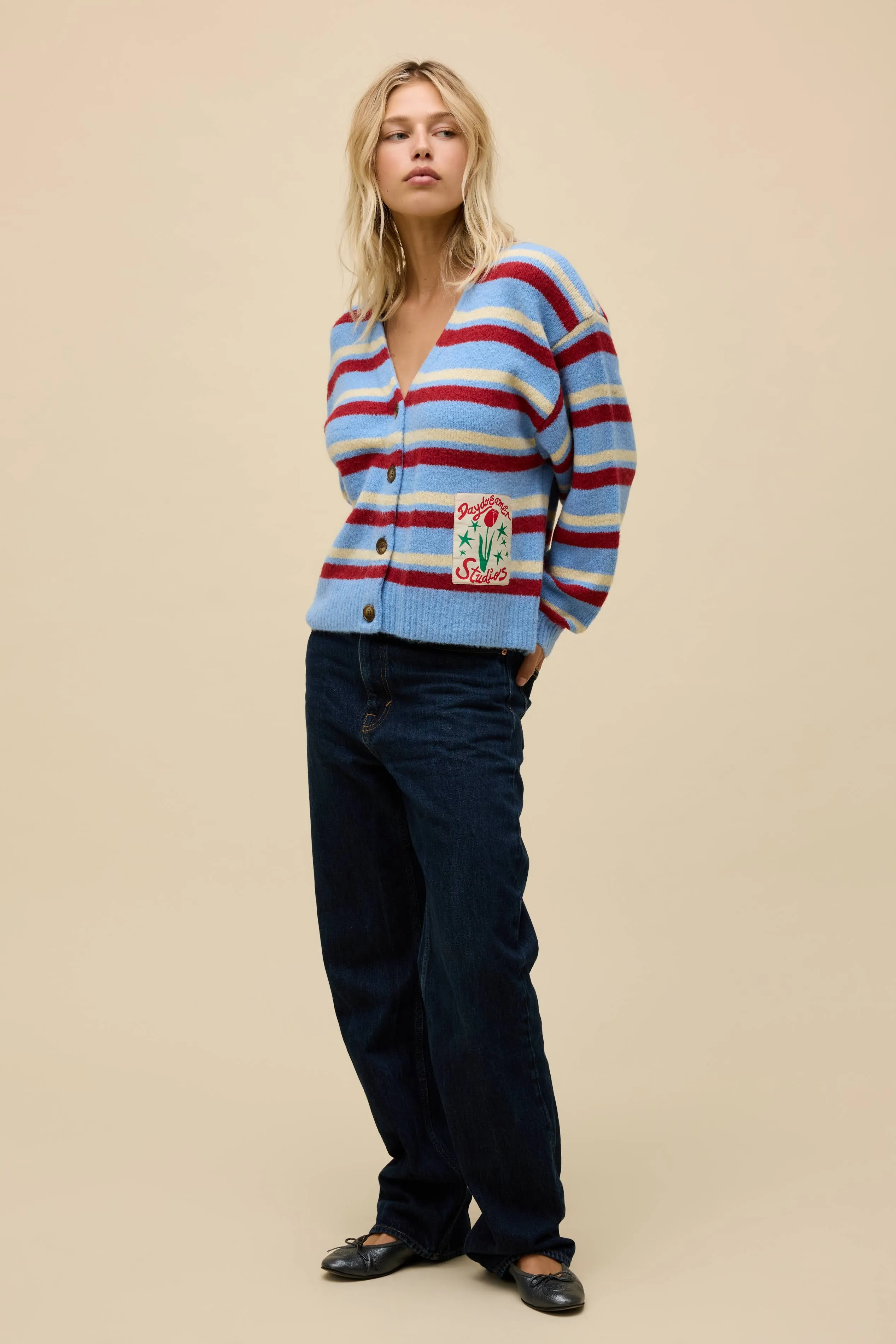 Stripe Boxy Knit sold by Daydreamer product image thumbnail 5