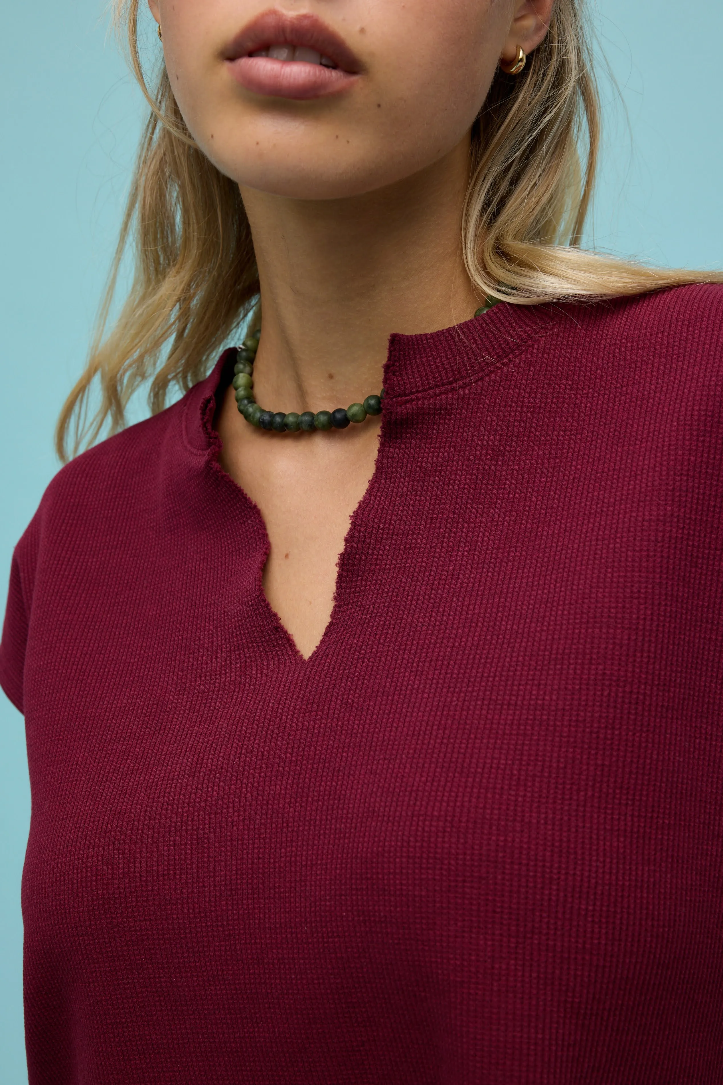 Solid Thermal Dolman Tee sold by Daydreamer product image thumbnail 3