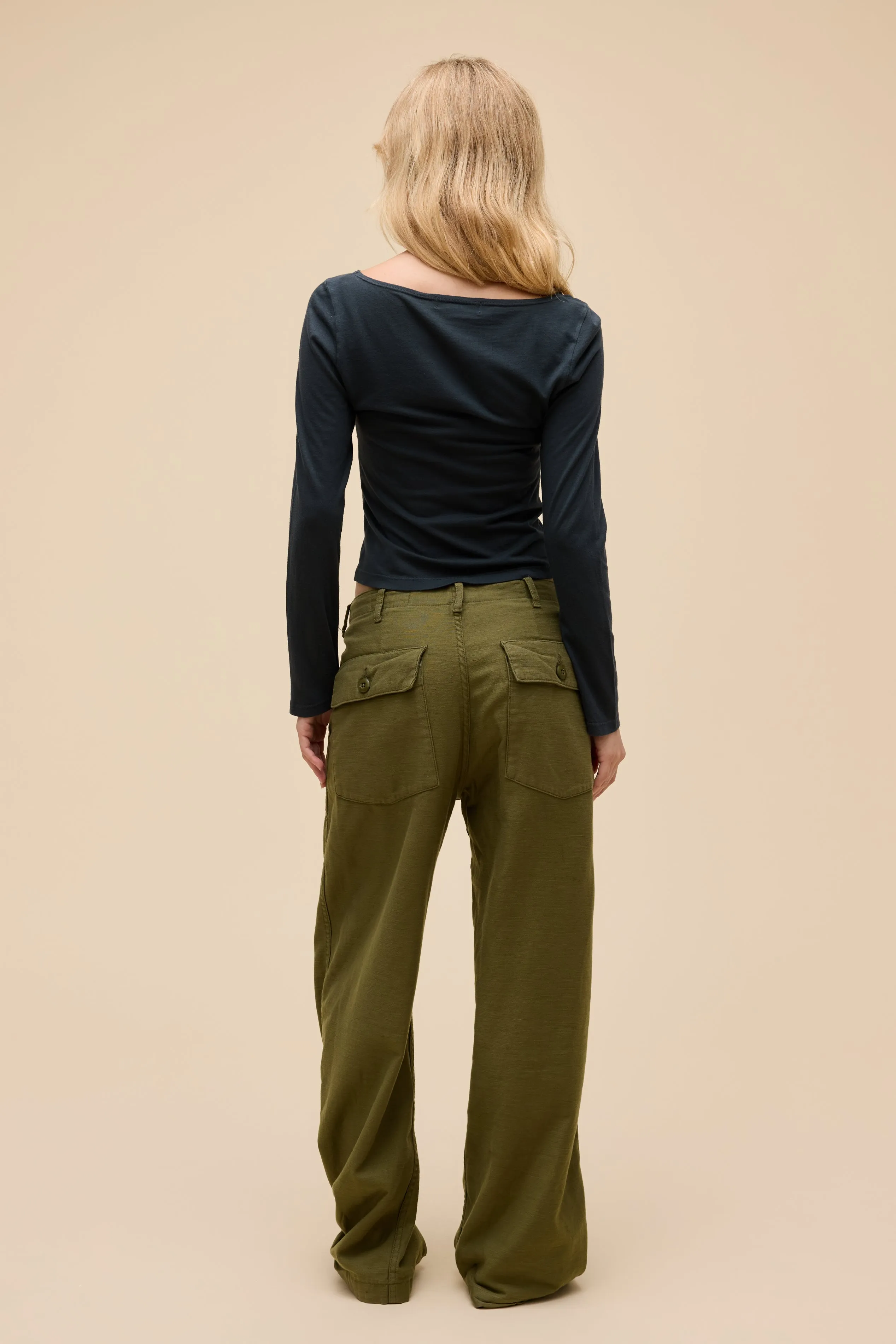 Solid Boatneck Long Sleeve sold by Daydreamer product image thumbnail 3