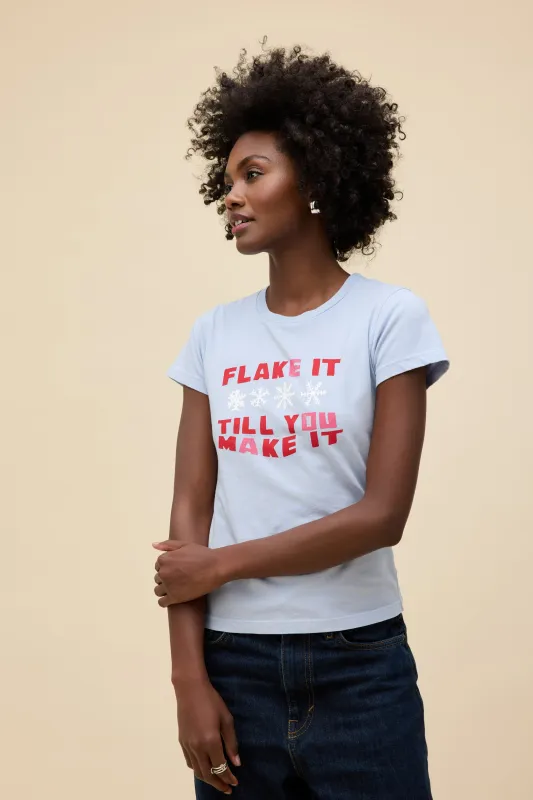 Flake It Till You Make It Headliner Tee sold by Daydreamer