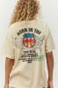 Bruce Springsteen Born In The USA Merch Tee In Stone Vintage sold by Daydreamer