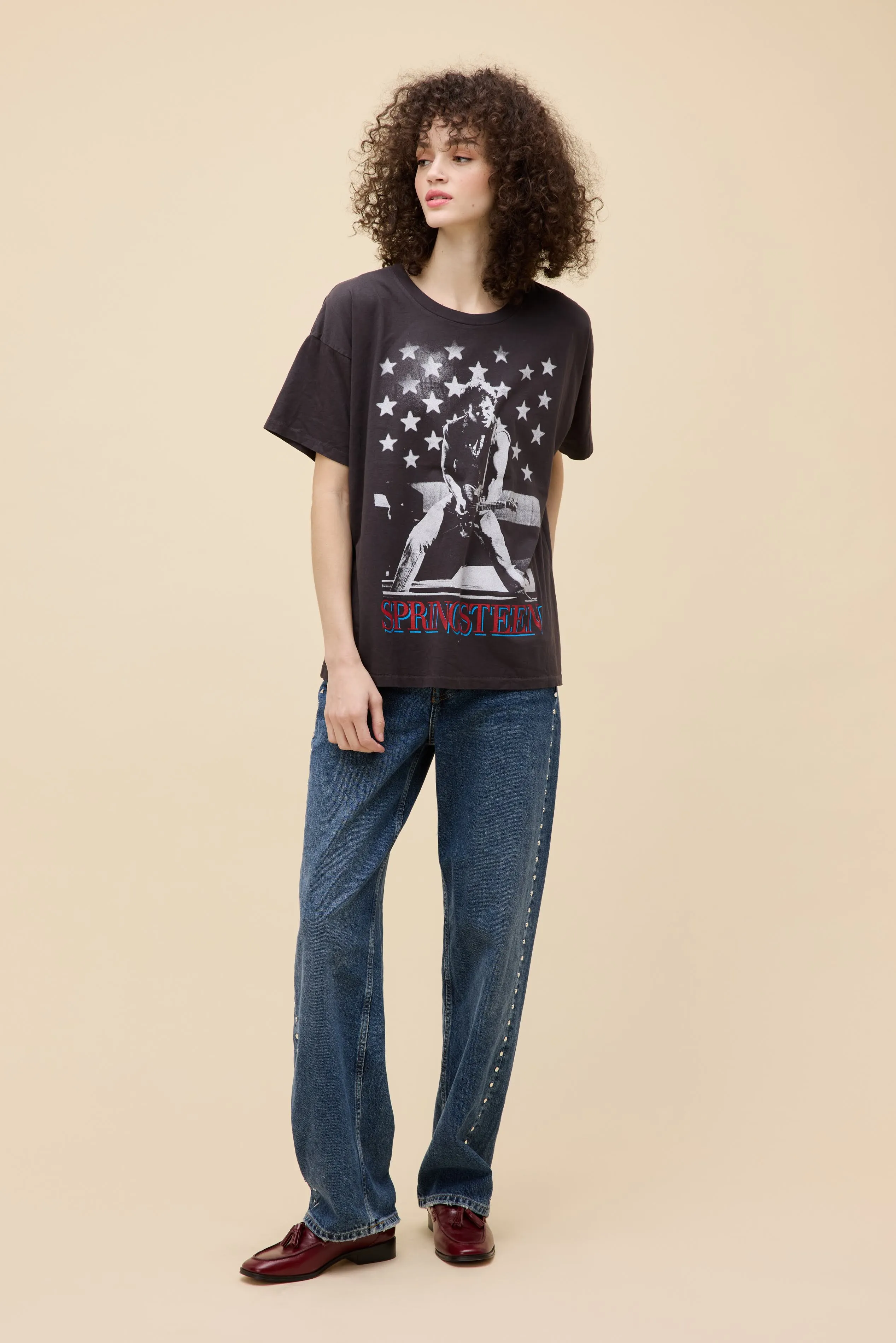 Bruce Springsteen Rockin' America Merch Tee sold by Daydreamer product image thumbnail 2