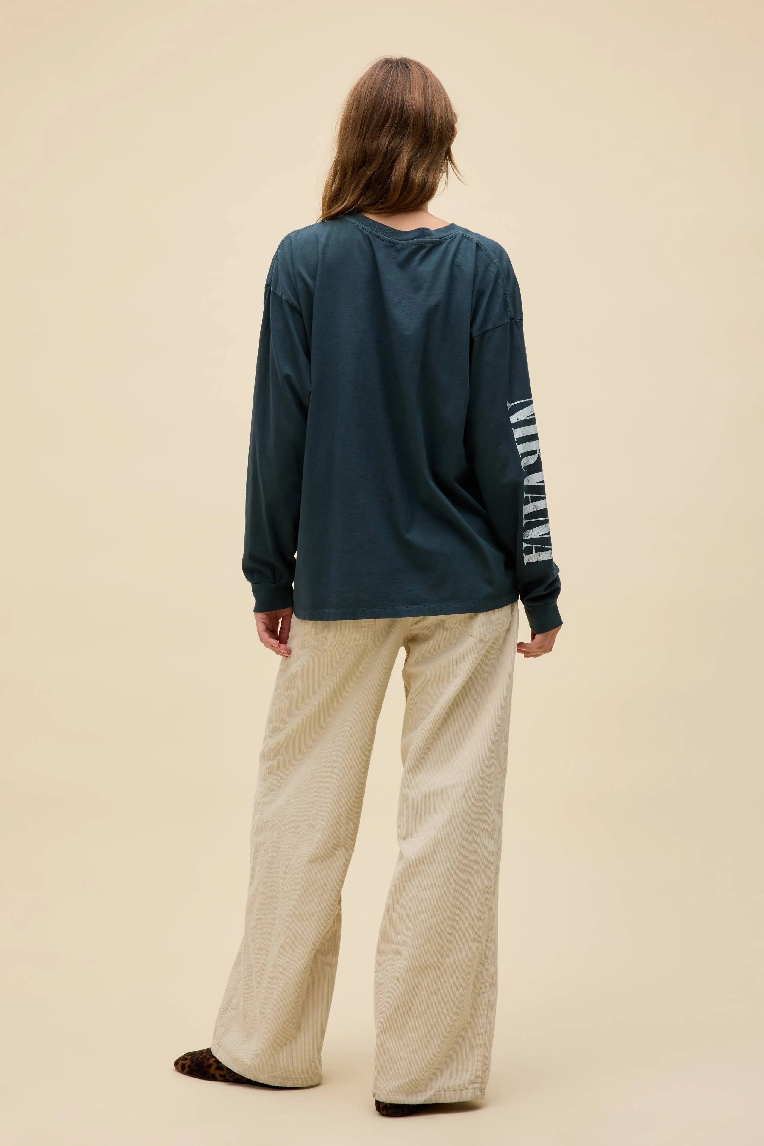 Nirvana Nevermind Smiley Merch Long Sleeve sold by Daydreamer product image thumbnail 5