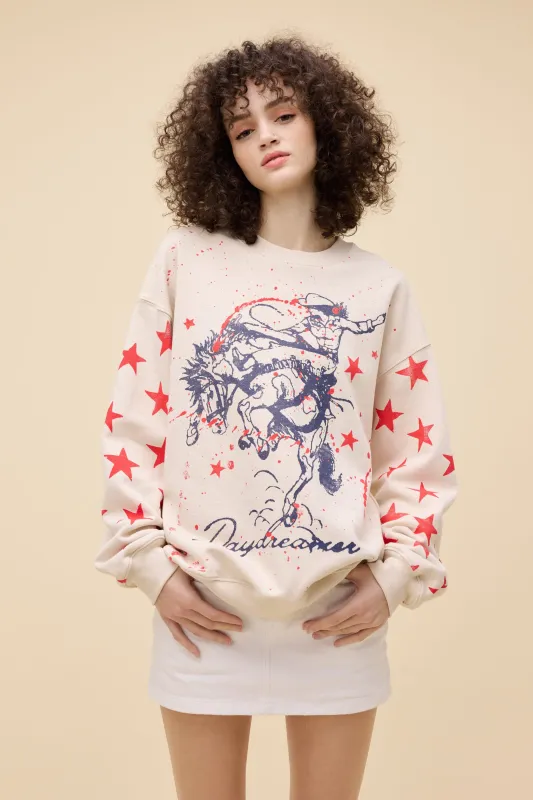 Daydreamer Rodeo BF Sweatshirt sold by Daydreamer