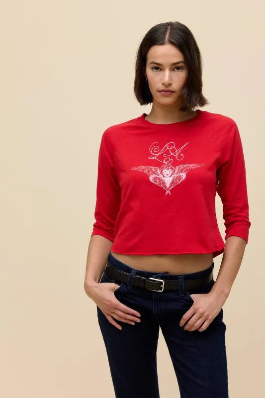 LA Daydreaming Raglan Tee sold by Daydreamer