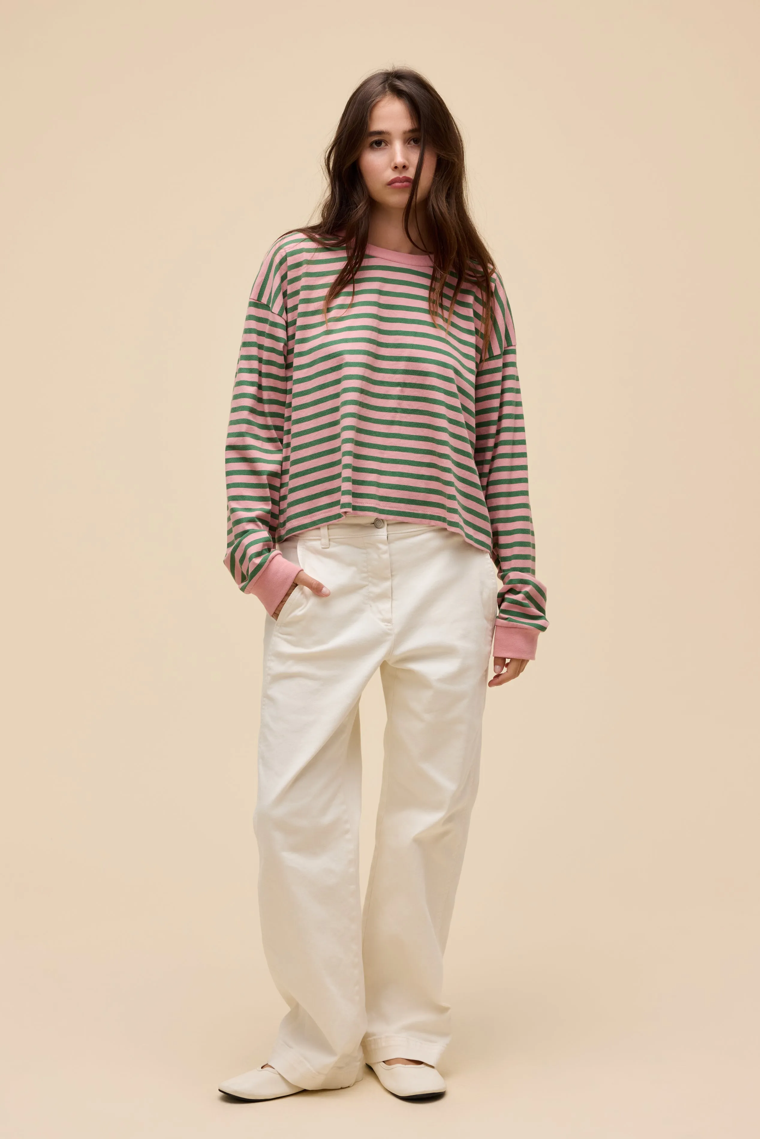 Stripe Meet & Greet Long Sleeve sold by Daydreamer product image thumbnail 5