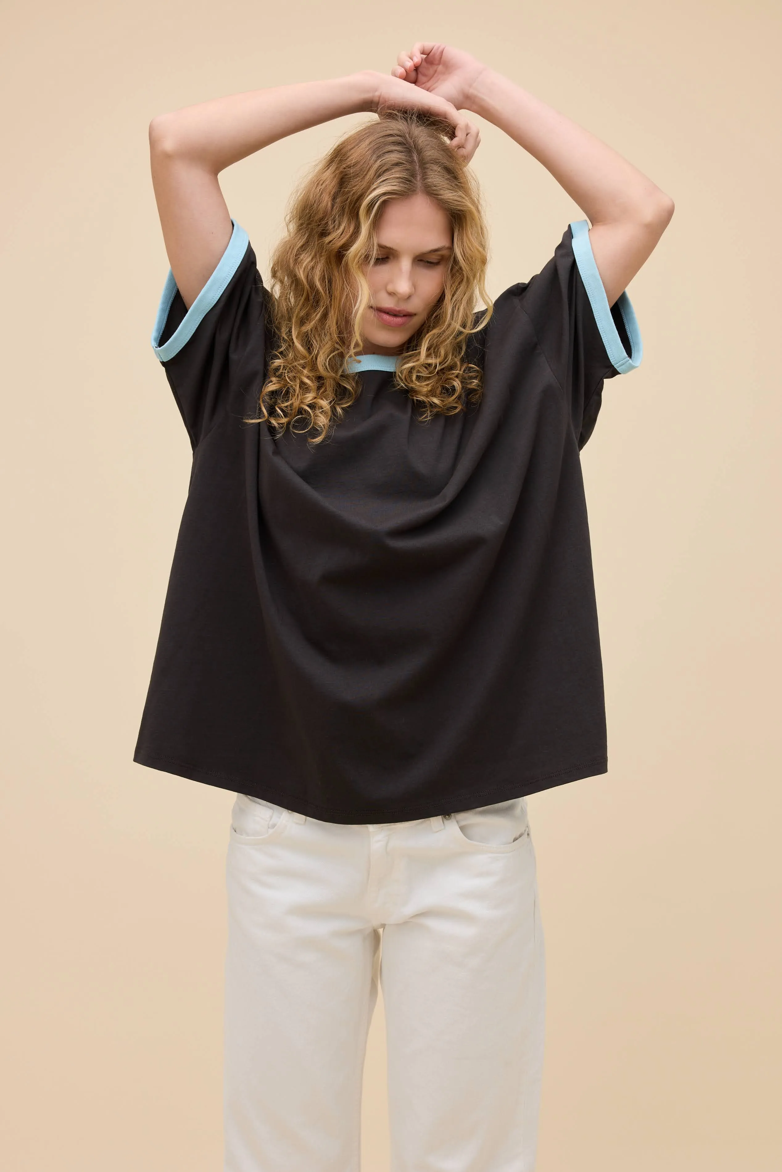 SOLID OS RINGER TEE sold by Daydreamer product image thumbnail 5