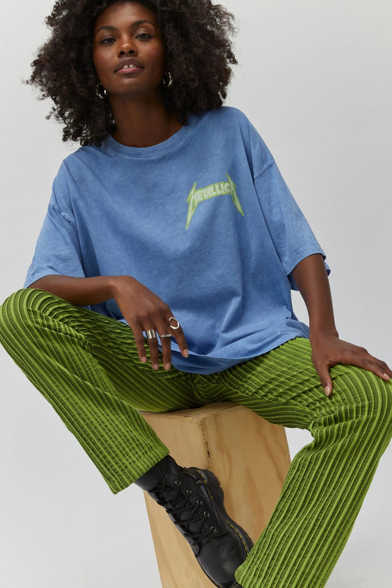 METALLICA US TOUR 1985 OS TEE sold by Daydreamer product image thumbnail 3