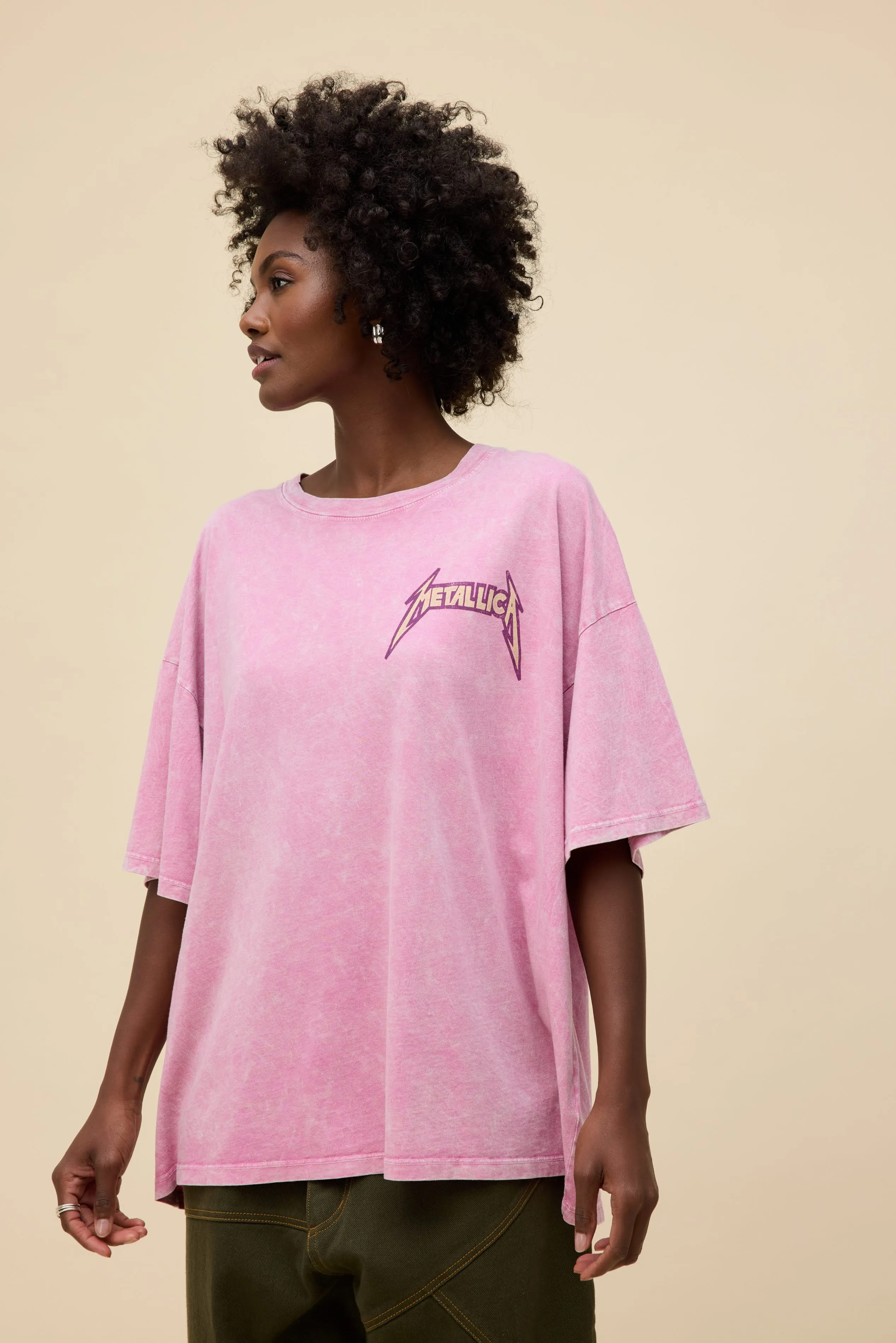 METALLICA US TOUR 1985 OS TEE sold by Daydreamer product image thumbnail 4