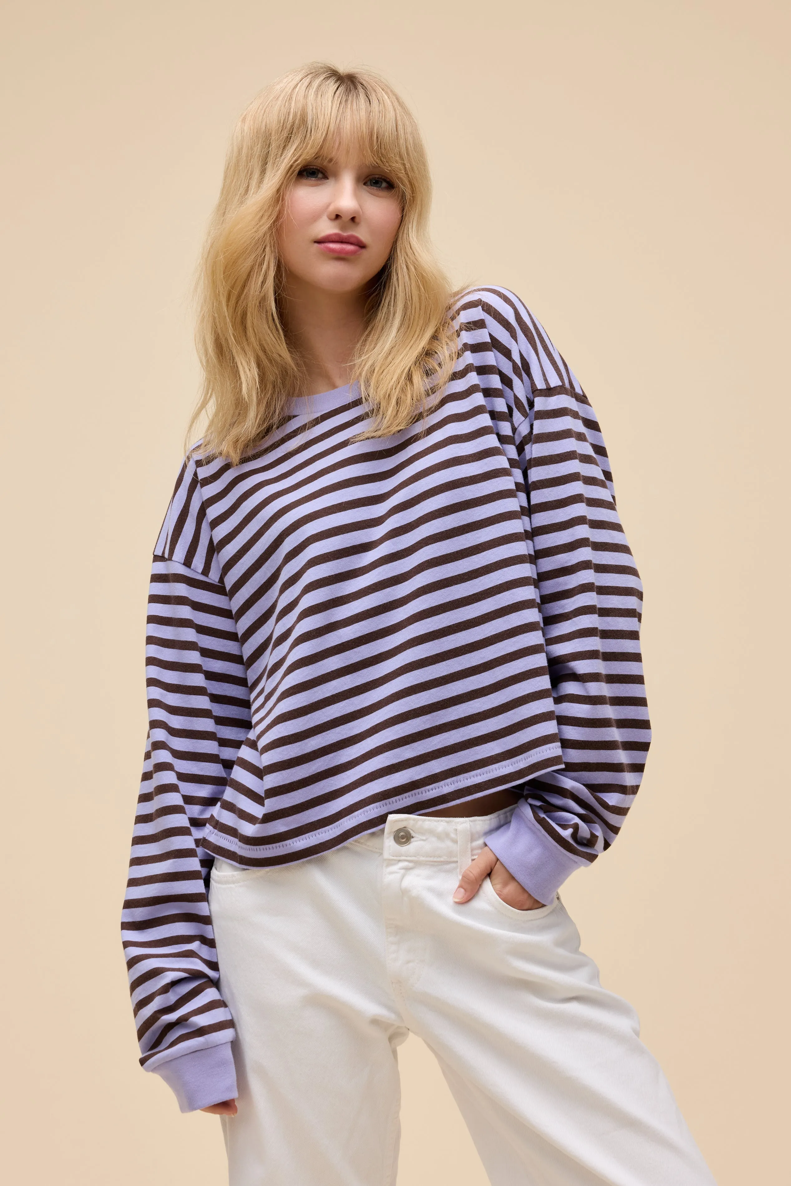 STRIPE MEET & GREET LONG SLEEVE sold by Daydreamer product image thumbnail 4
