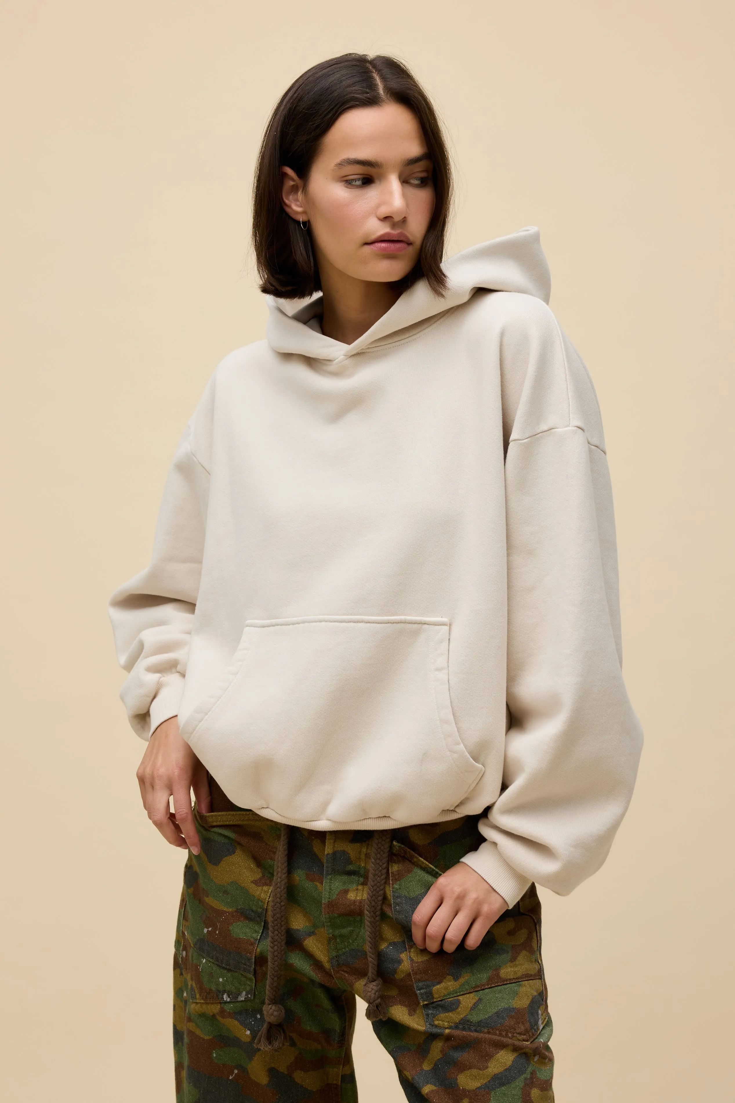 SOLID OVERSIZED HOODIE sold by Daydreamer