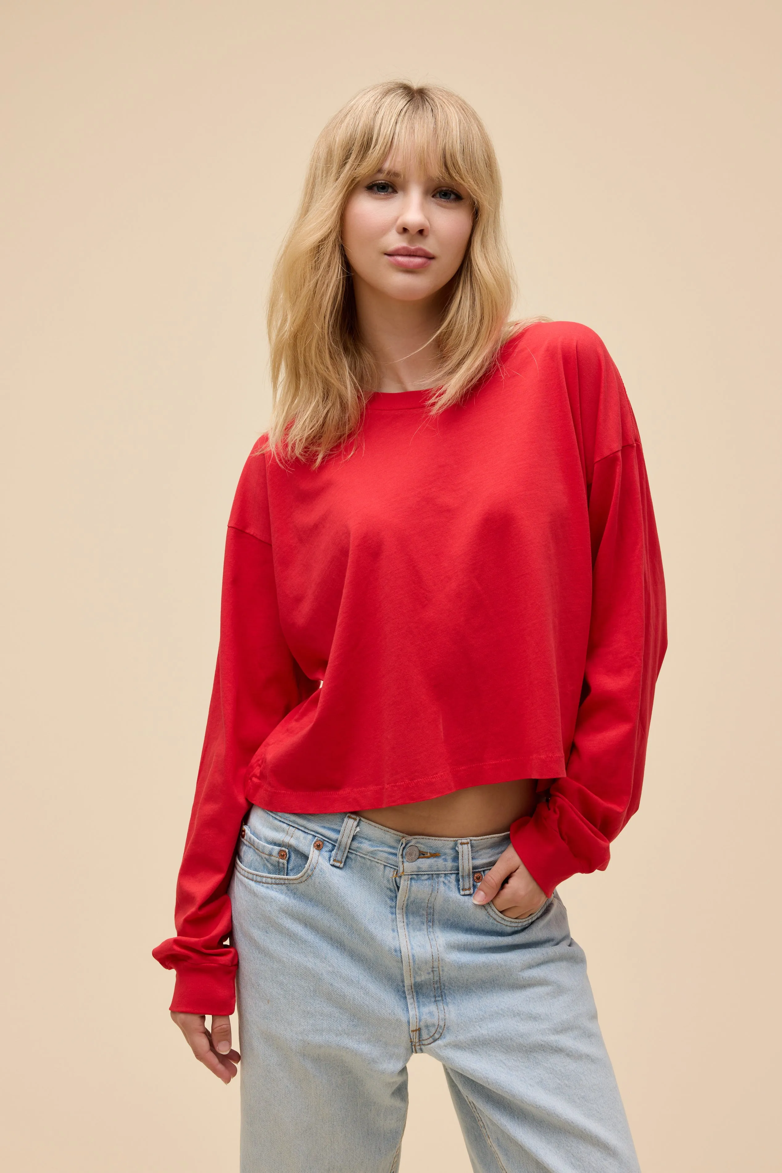 SOLID MEET & GREET LONG SLEEVE sold by Daydreamer product image thumbnail 3