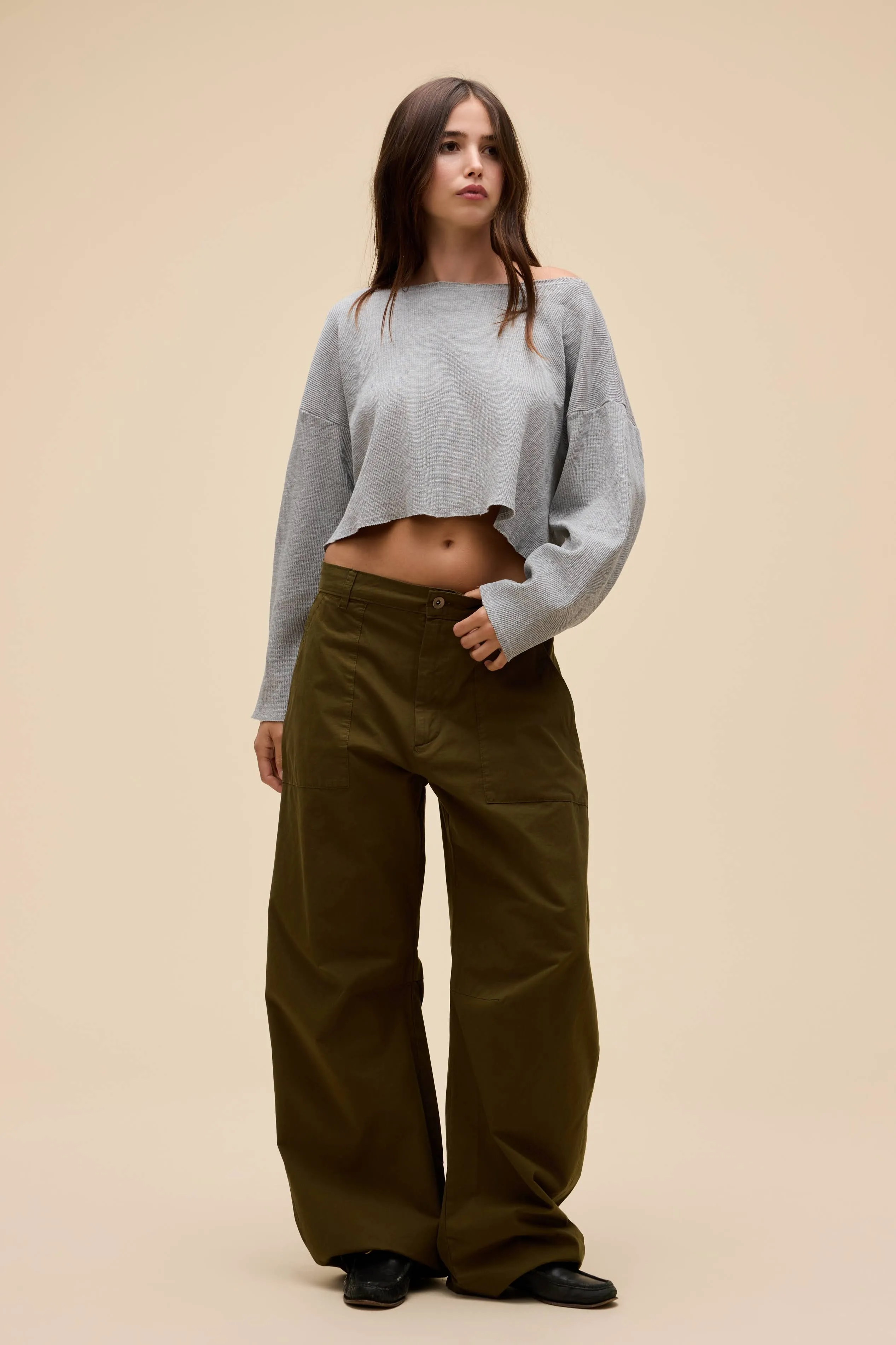 SOLID THERMAL BOATNECK LONG SLEEVE sold by Daydreamer product image thumbnail 3