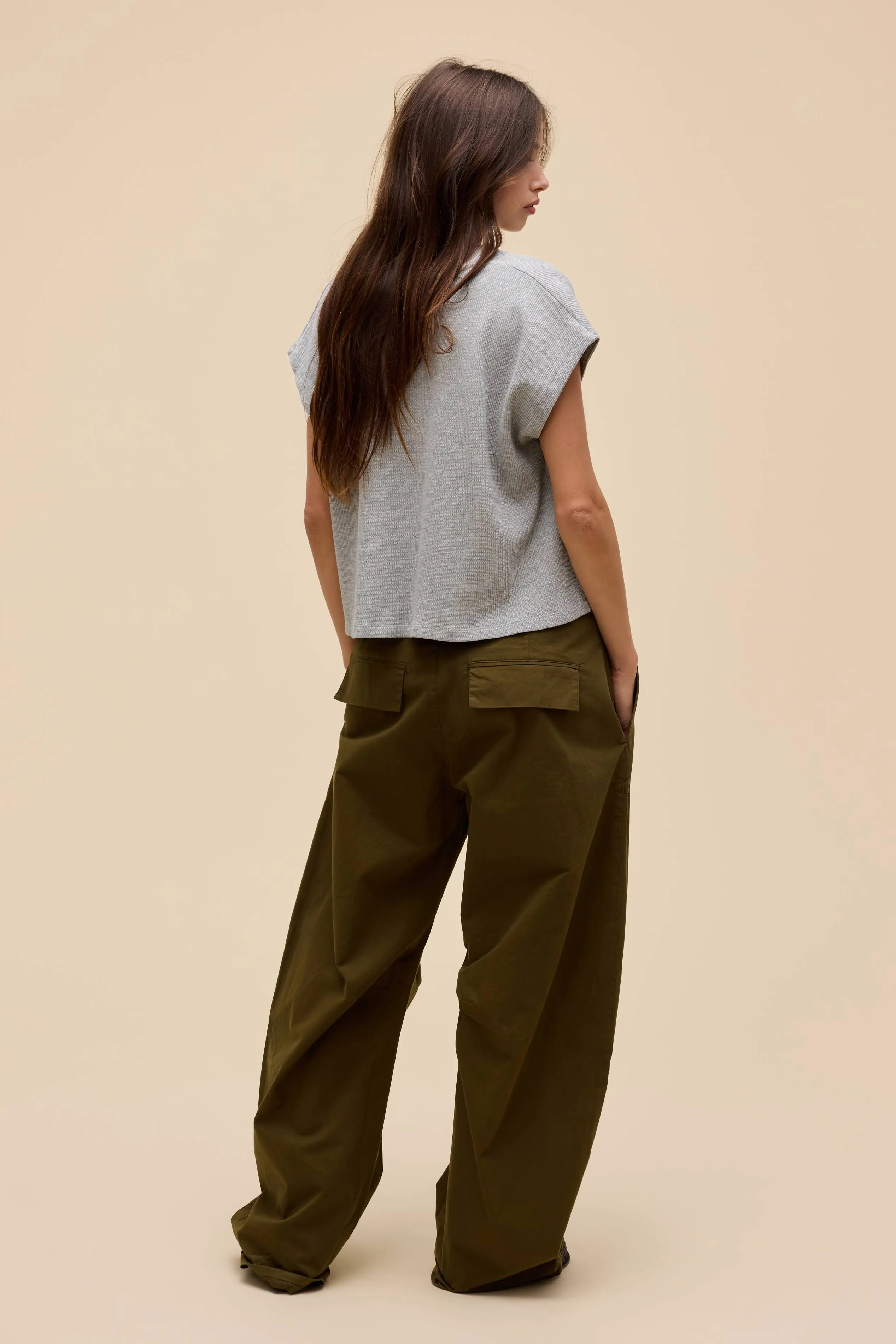 SOLID THERMAL DOLMAN TEE sold by Daydreamer product image thumbnail 4