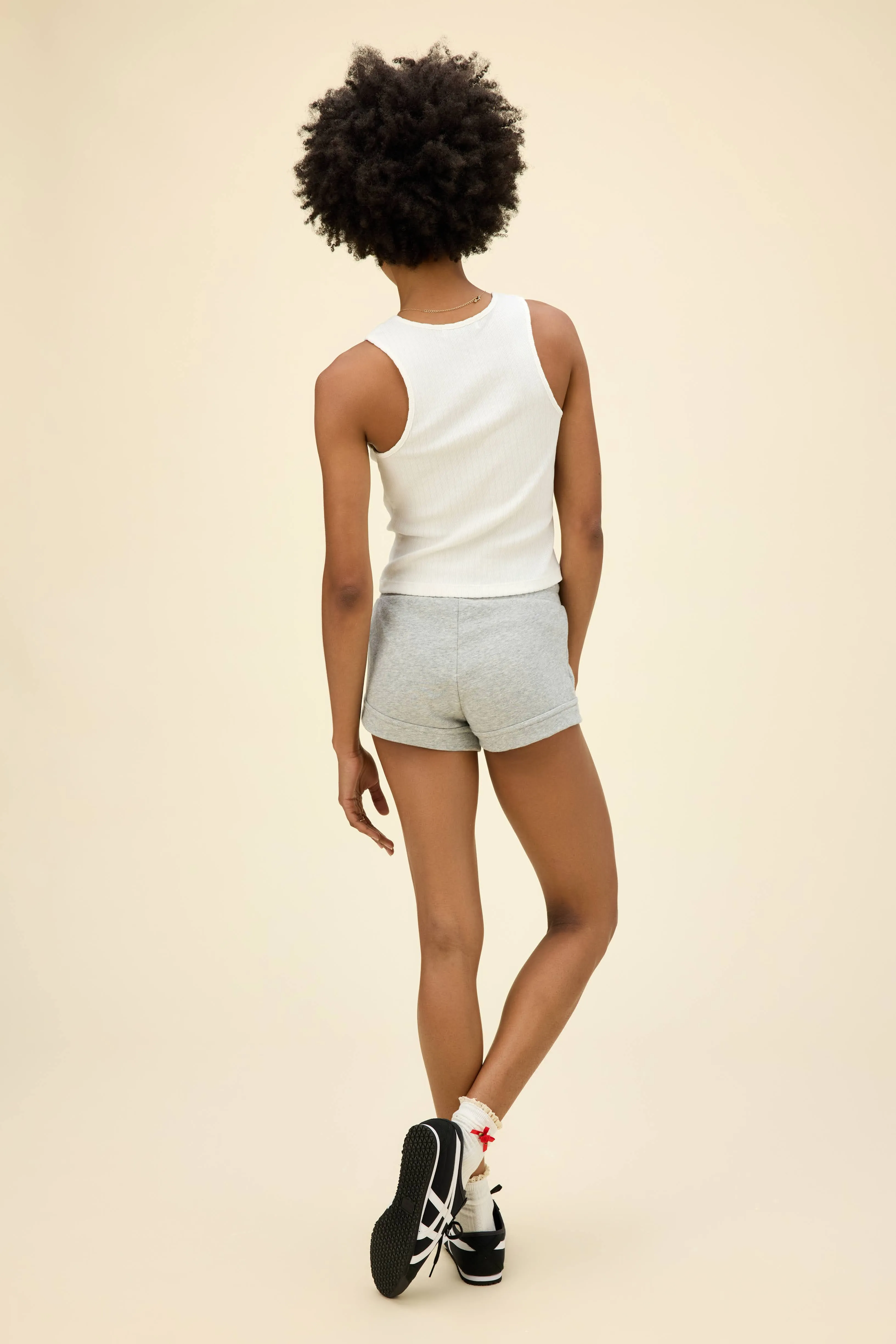 SOLID BOW POINTELLE TANK sold by Daydreamer product image thumbnail 5