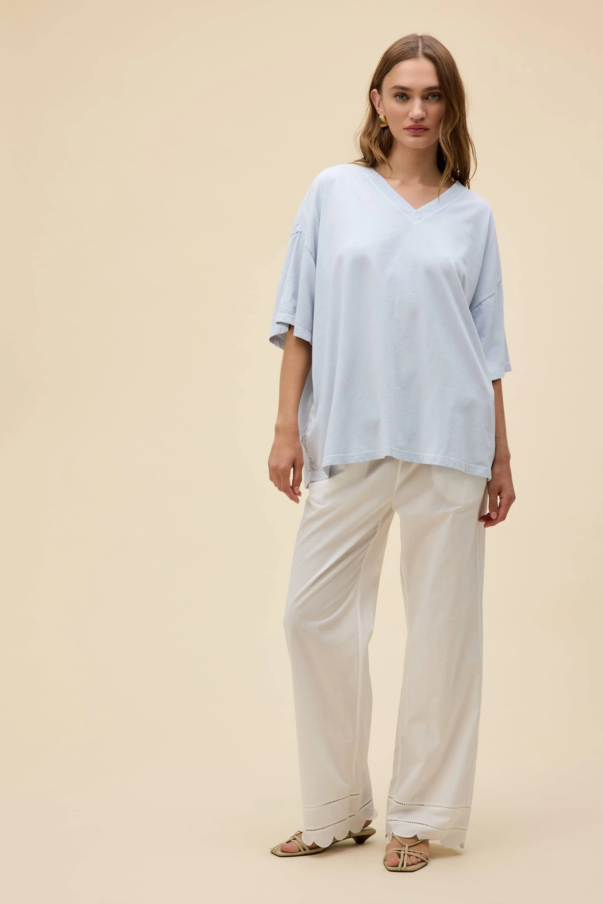 SOLID OS V-NECK TEE sold by Daydreamer product image thumbnail 4