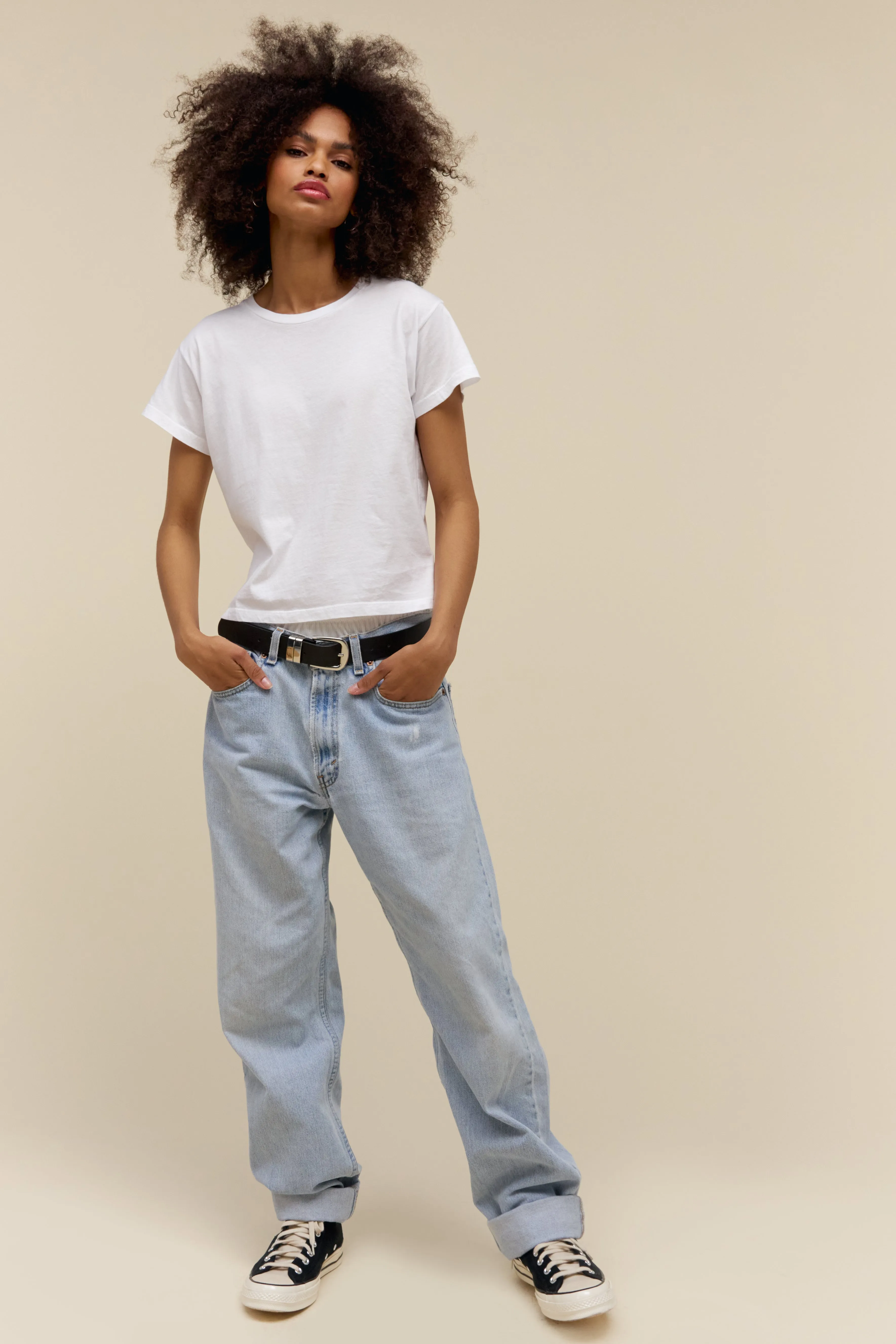 SOLID SOLO TEE sold by Daydreamer product image thumbnail 3