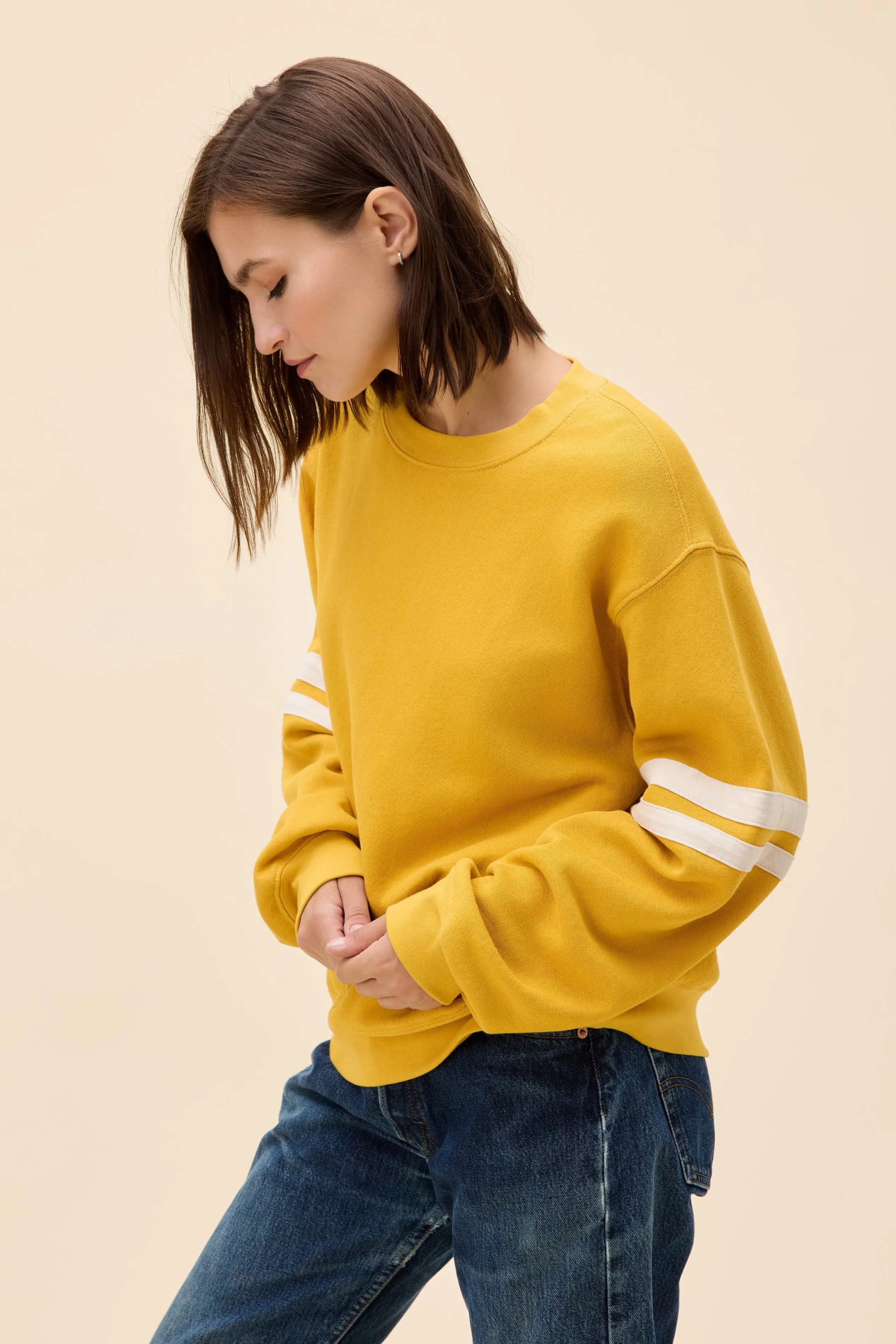 SOLID VARSITY SWEATSHIRT sold by Daydreamer product image thumbnail 2