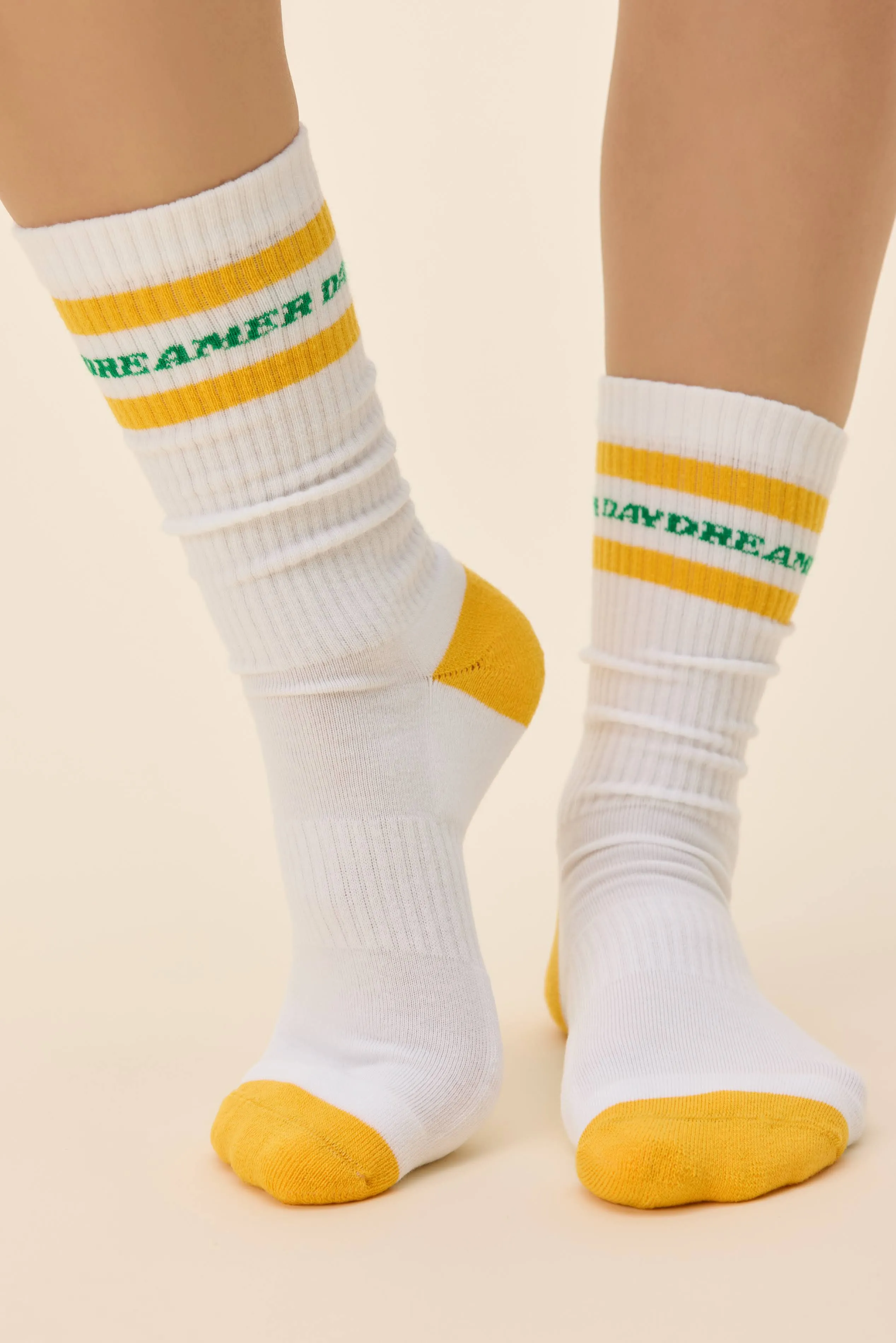DAYDREAMER STRIPE LOGO SOCKS sold by Daydreamer product image thumbnail 4