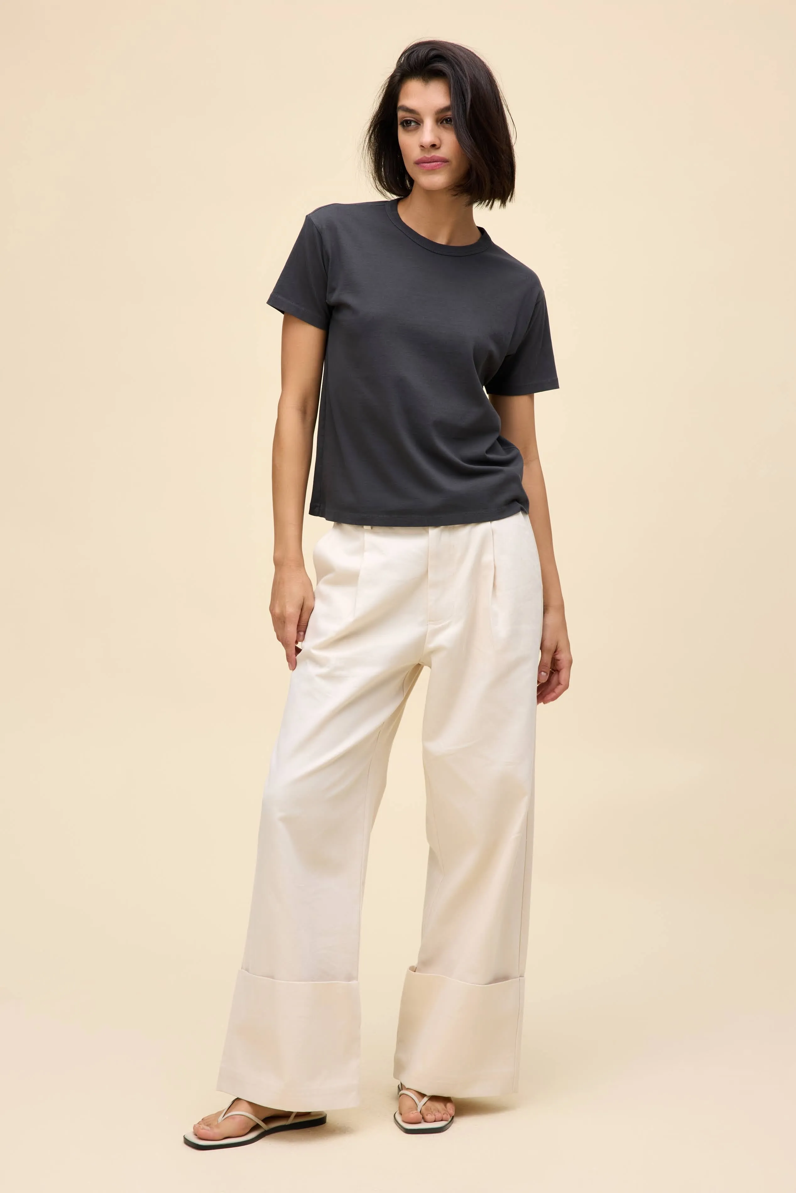 SOLID RINGER TEE sold by Daydreamer product image thumbnail 5