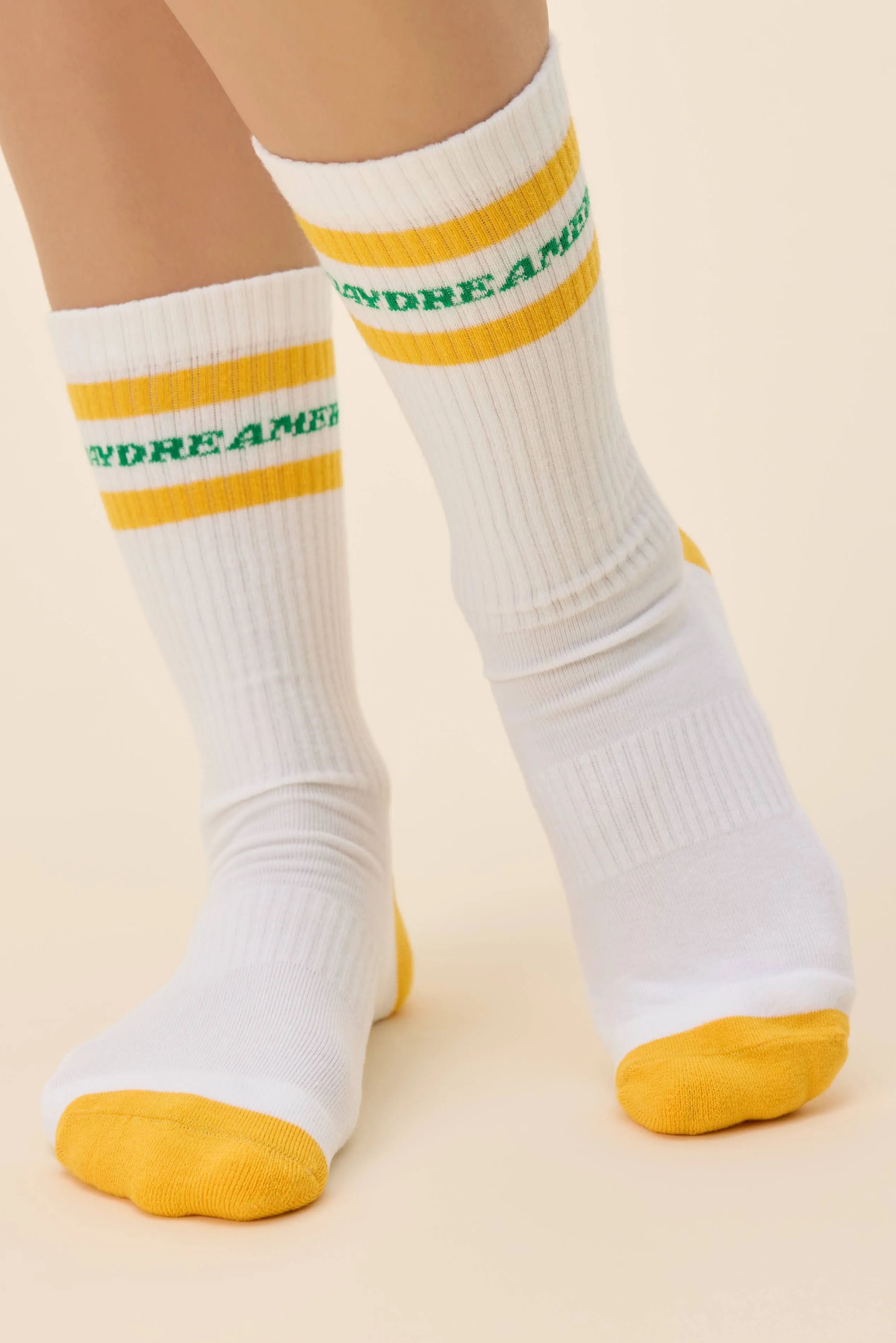 Daydreamer Stripe Logo Socks sold by Daydreamer product image thumbnail 5
