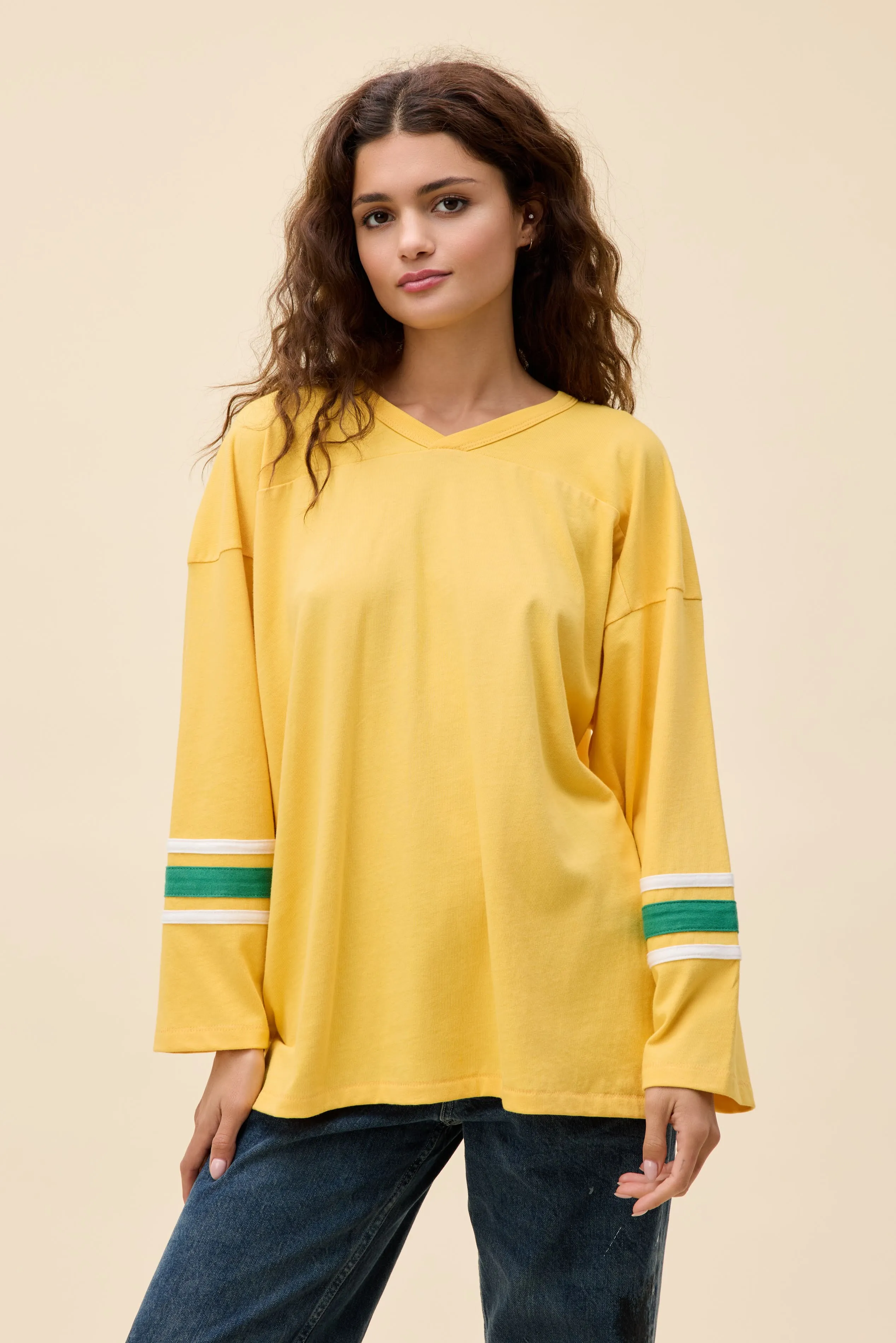 Solid Hockey Jersey Long Sleeve sold by Daydreamer product image thumbnail 3